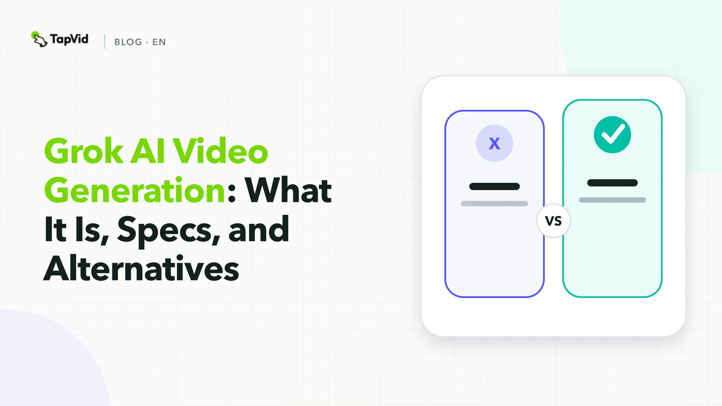Grok AI video generation explained — Grok Imagine specs and when a motion-graphics tool fits better