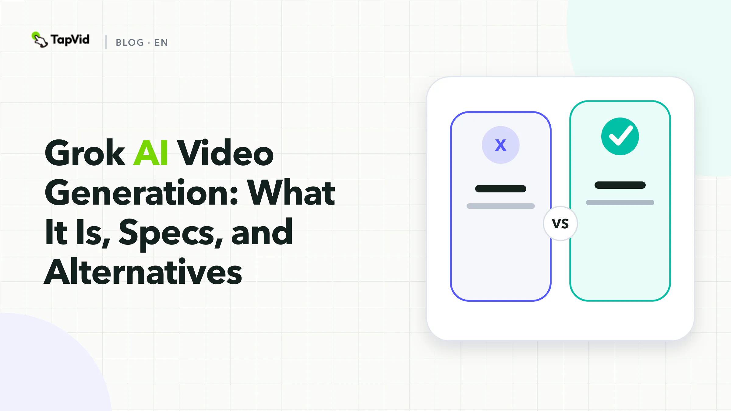 Grok AI video generation explained — Grok Imagine specs and when a motion-graphics tool fits better