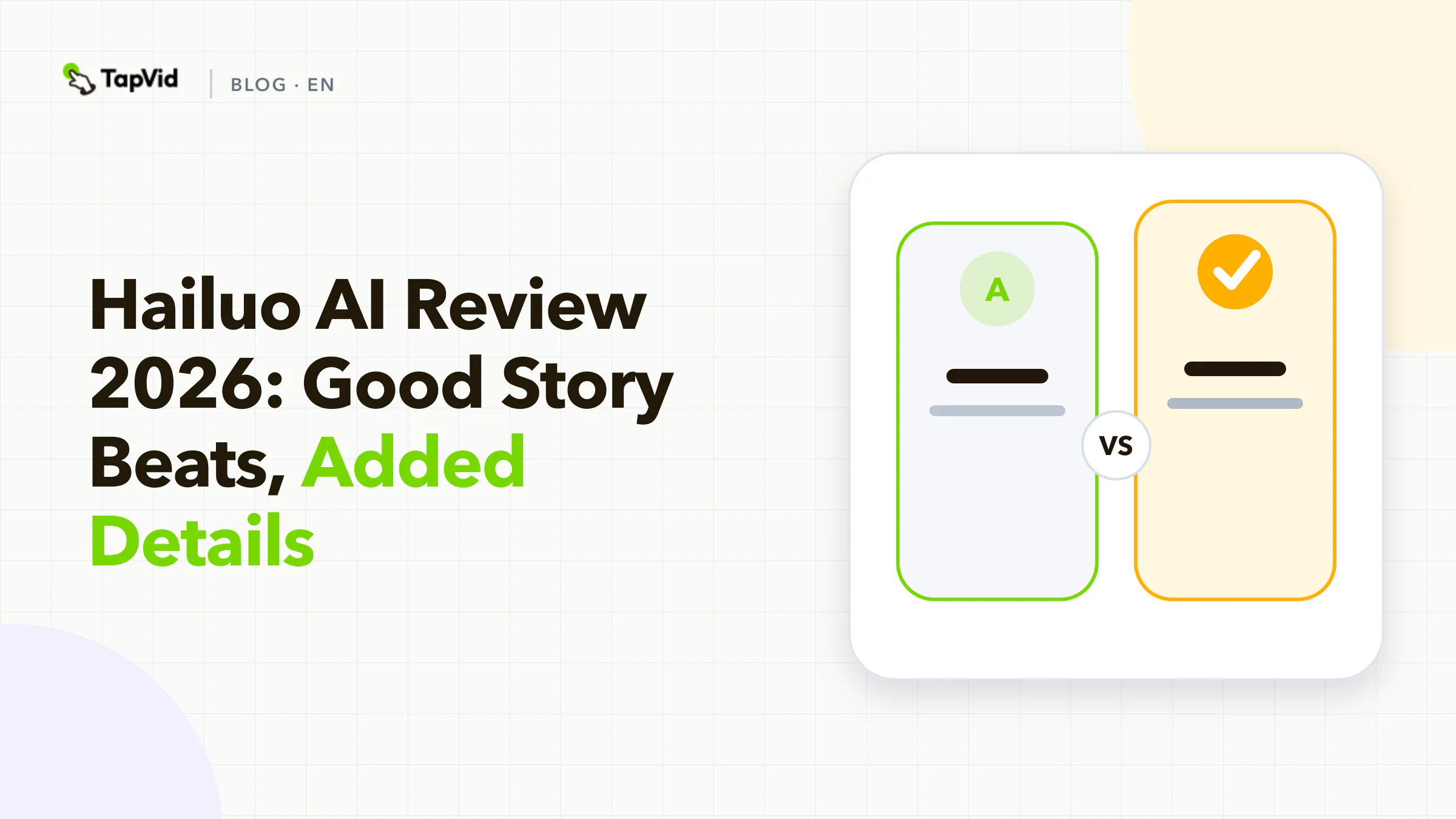 Hailuo AI MiniMax H3 hands-on review scorecard