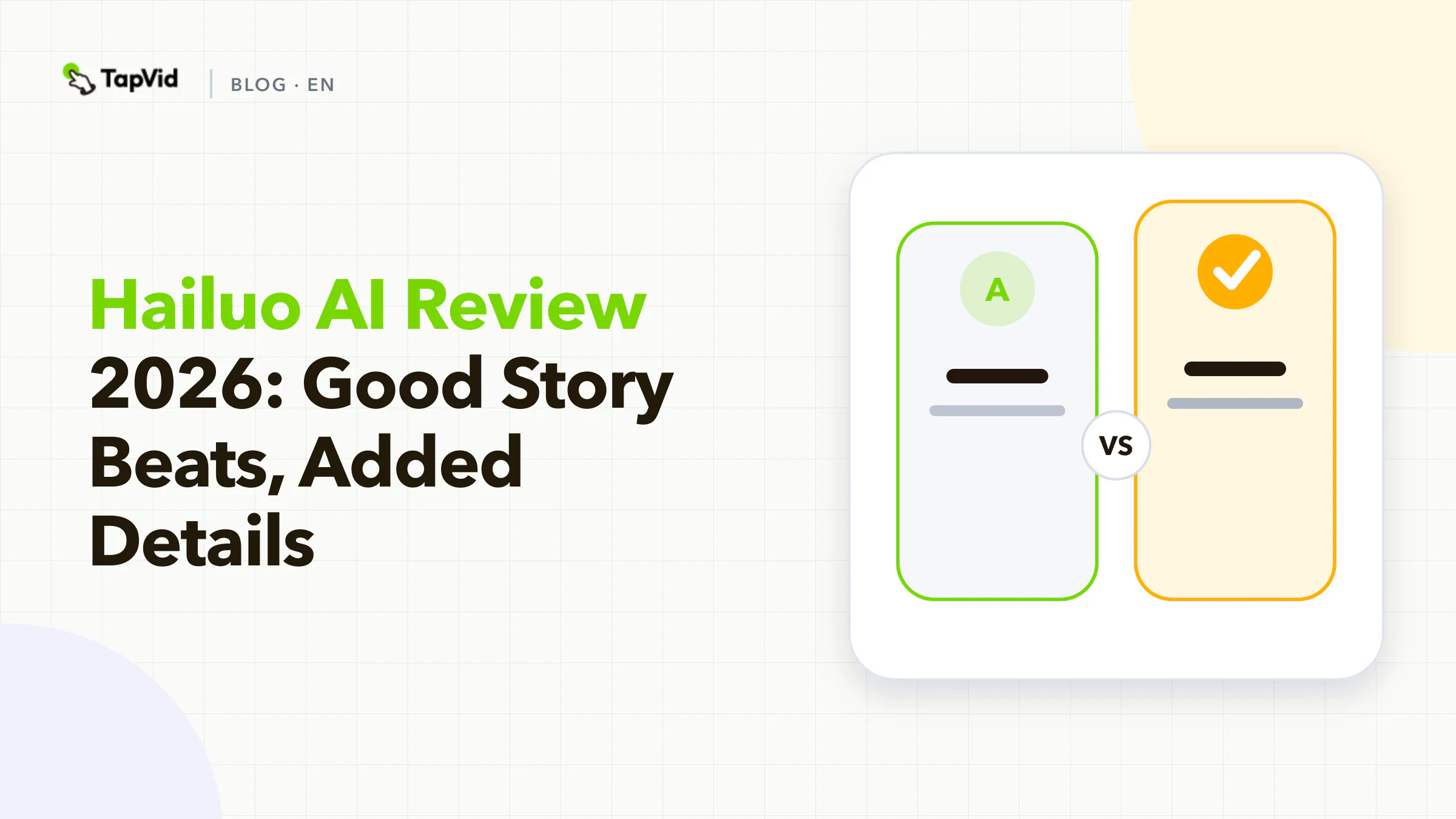 Hailuo AI MiniMax H3 hands-on review scorecard