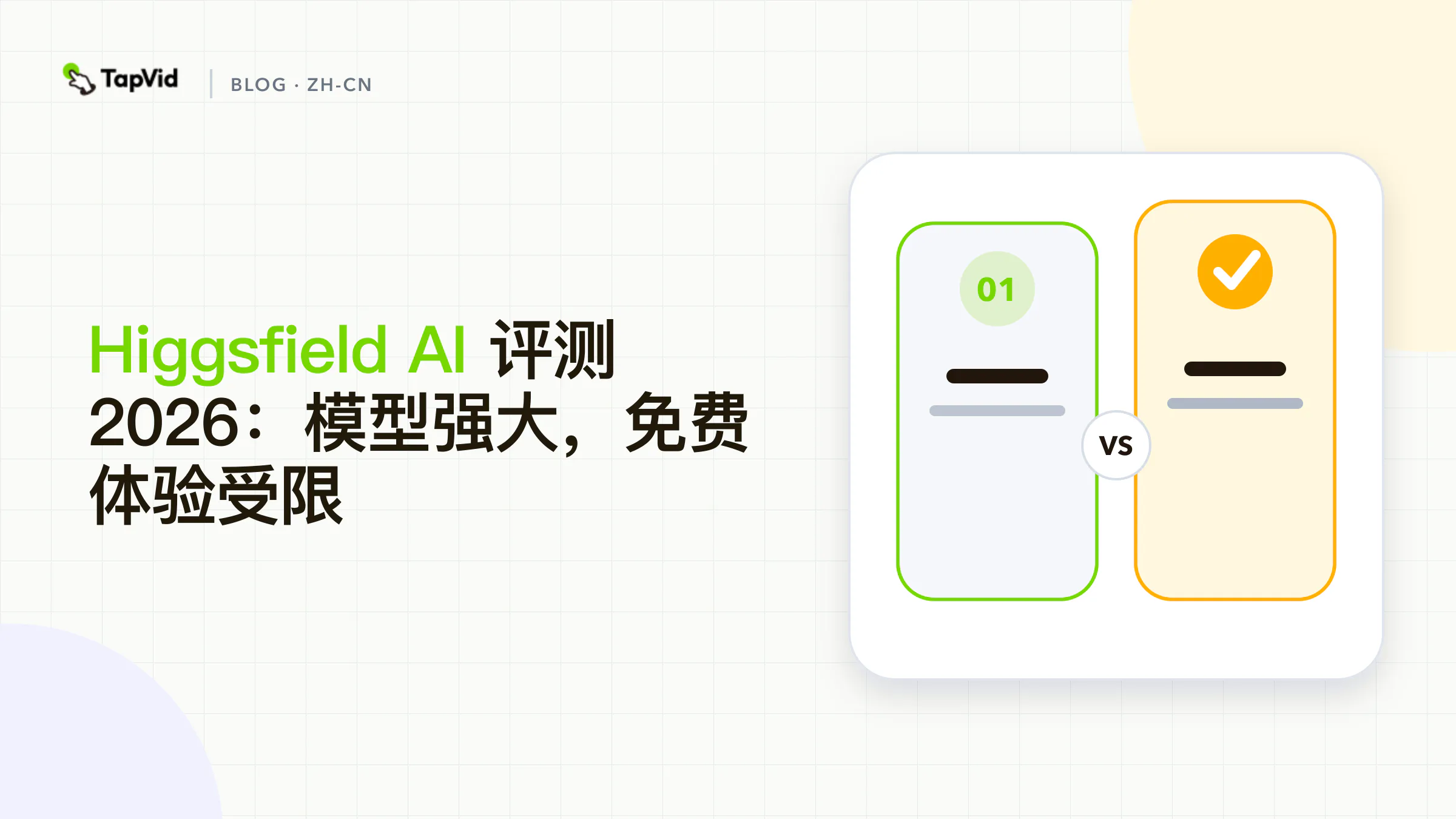 Higgsfield AI hands-on review scorecard