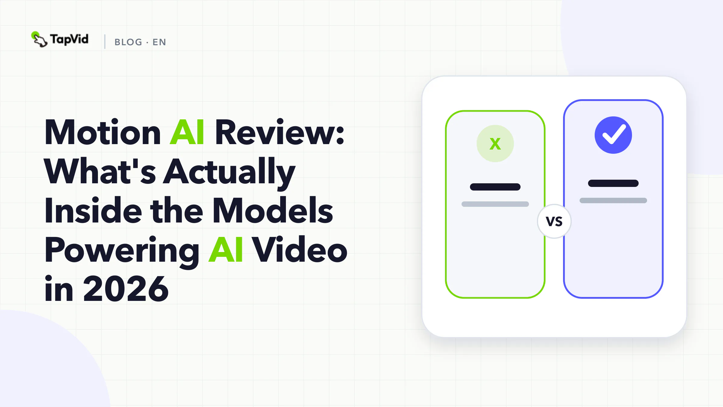 Motion AI review: whats actually inside the models powering AI video