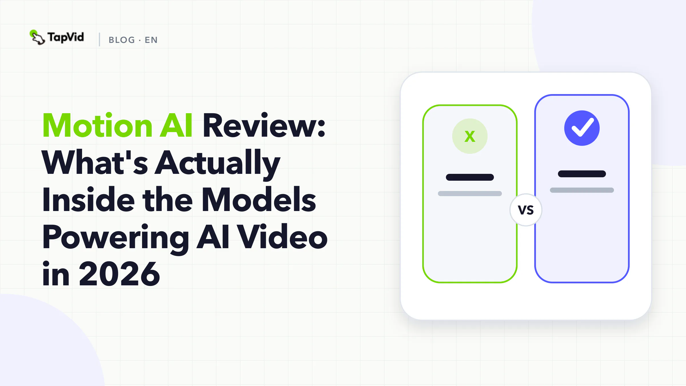 Motion AI review: whats actually inside the models powering AI video