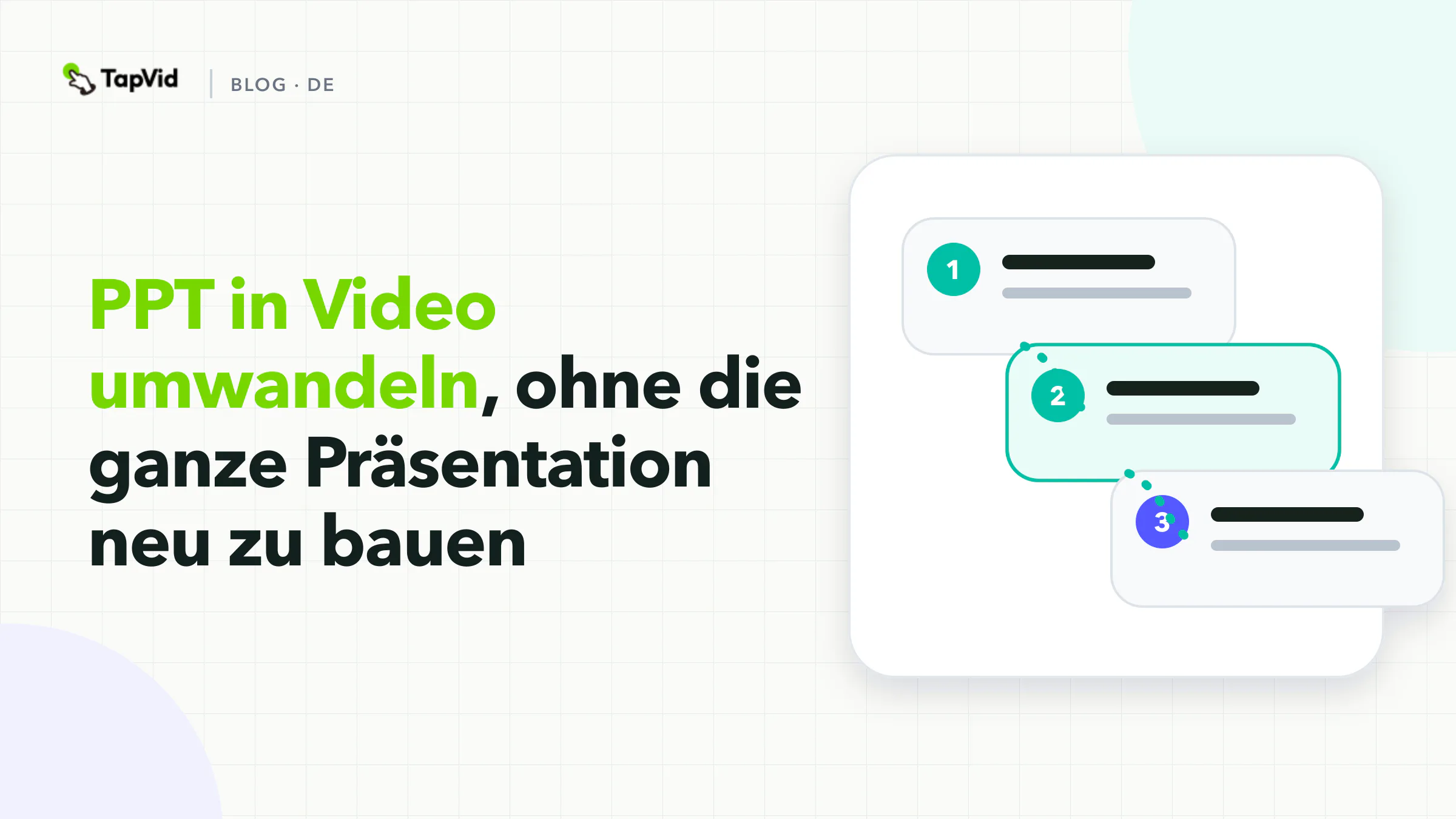 PPT in Video umwandeln
