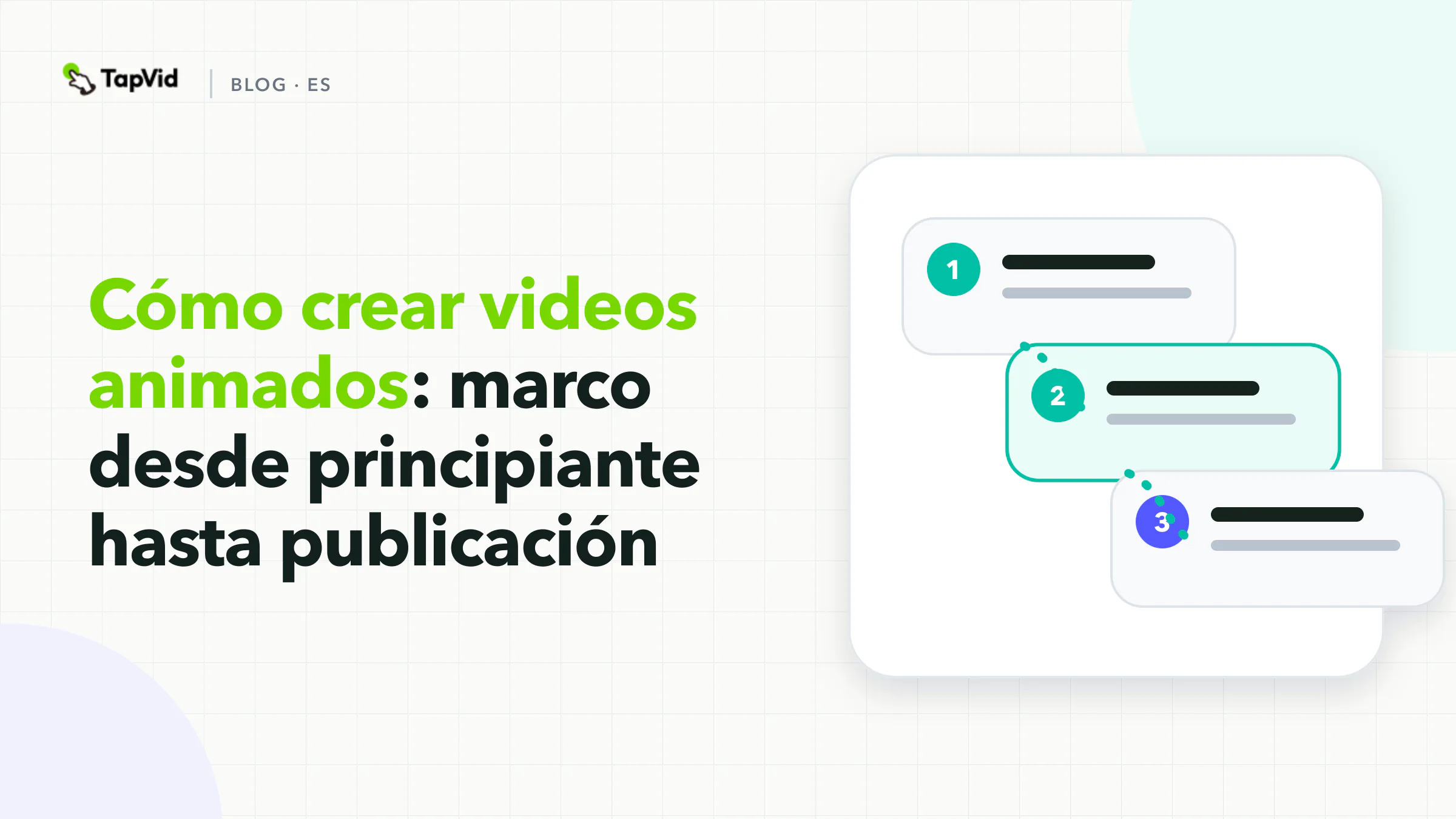 Cómo crear videos animados: guía para principiantes