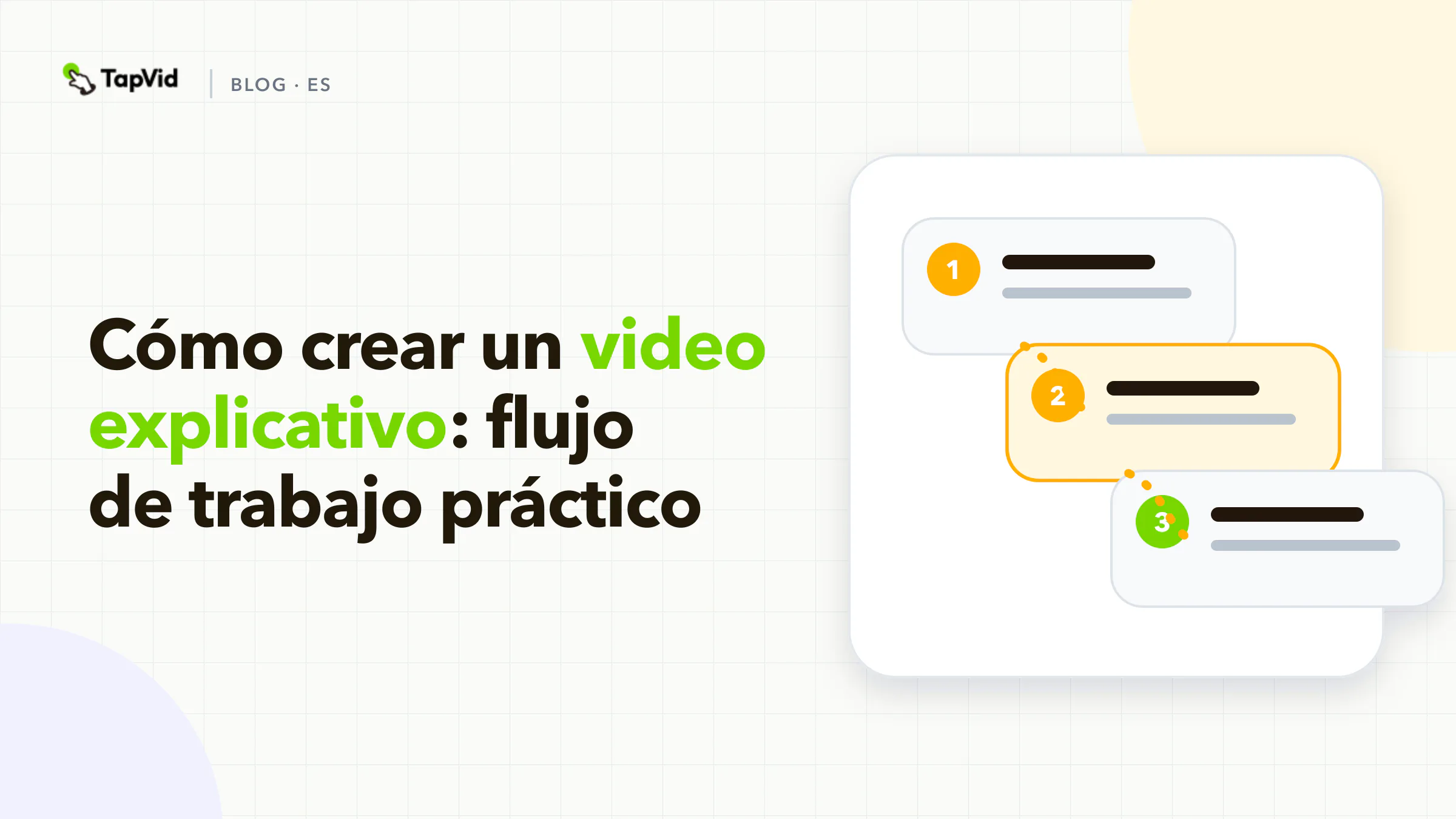 Cómo crear un video explicativo