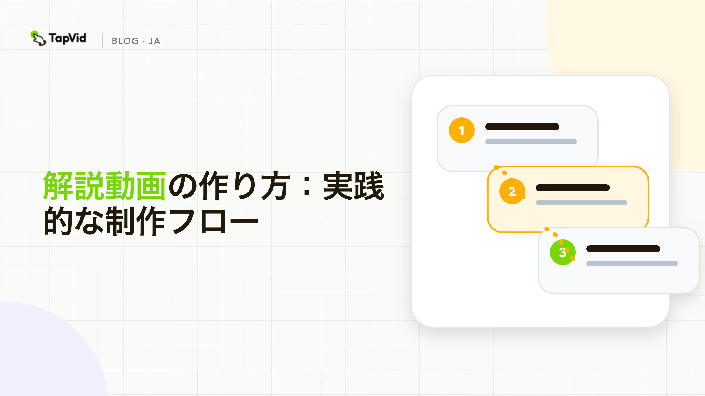 解説動画の作り方