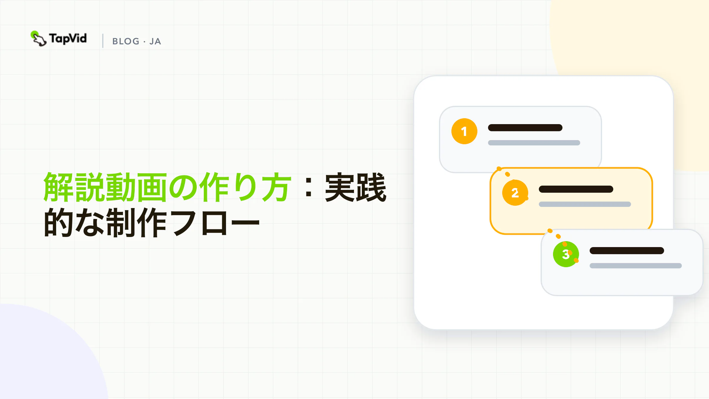 解説動画の作り方