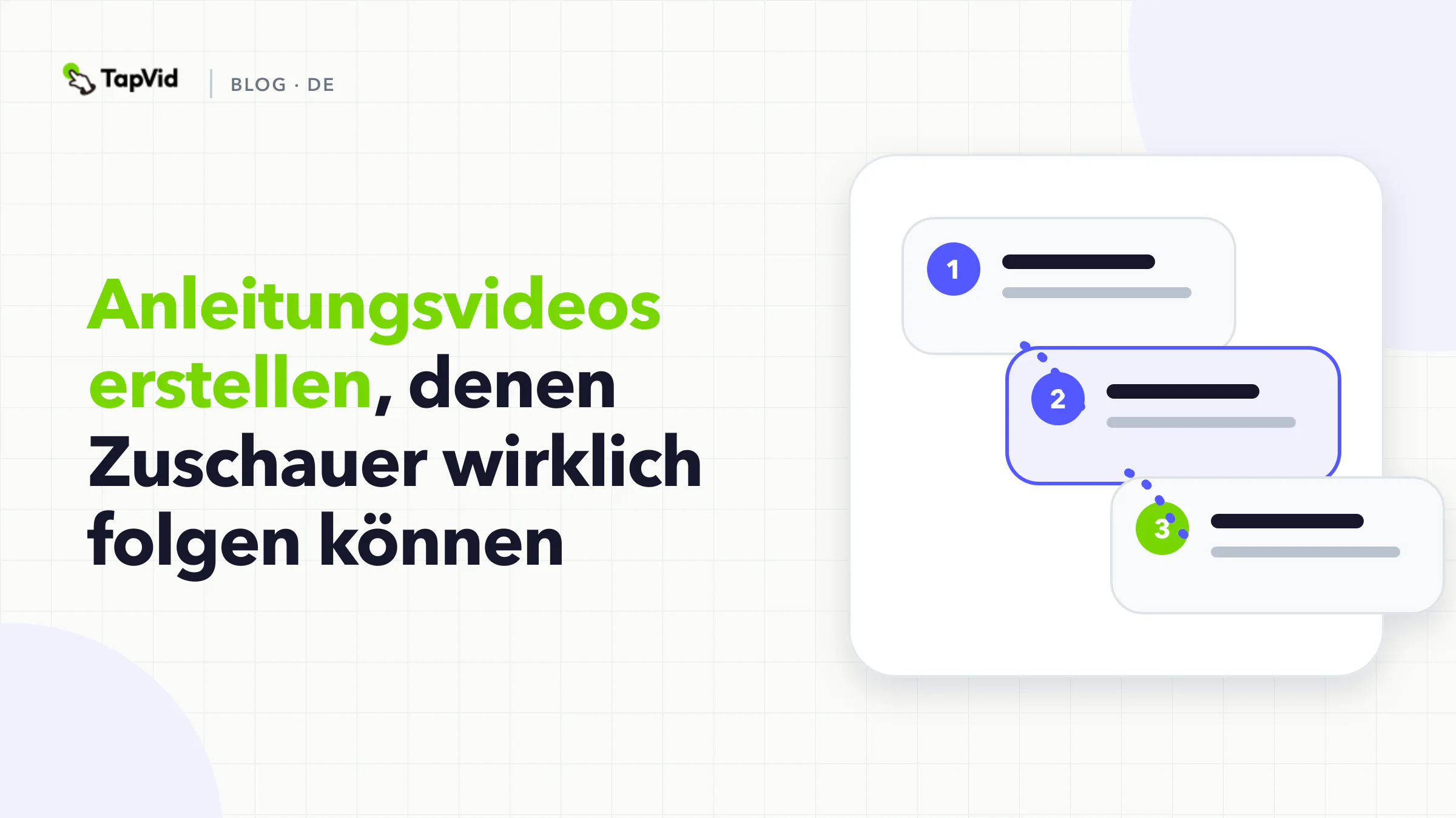 Anleitungsvideos erstellen, denen Zuschauer wirklich folgen können