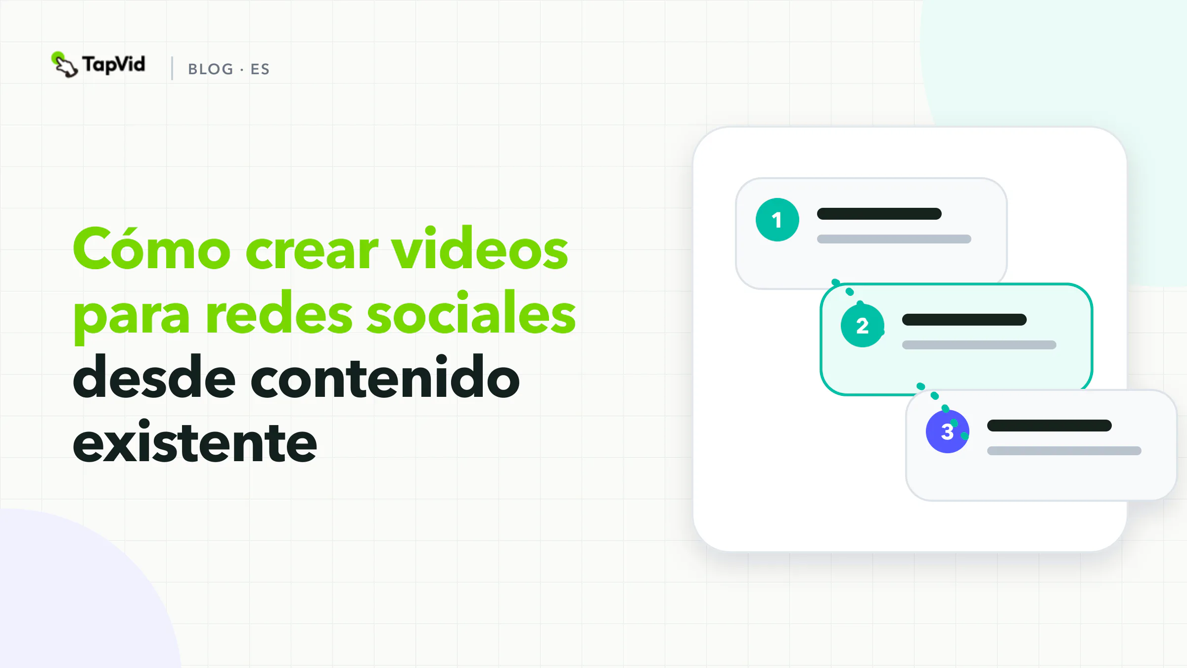 Cómo crear videos para redes sociales a partir de contenido existente