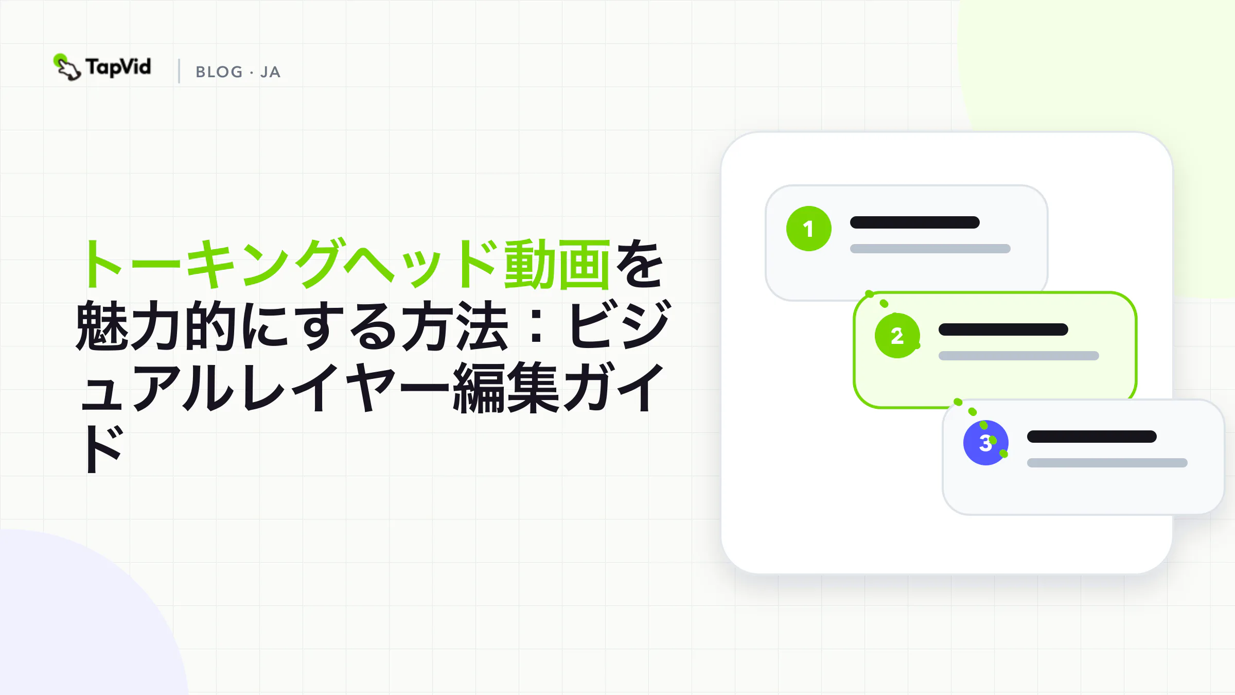 視聴者の疑問をコールアウト、レイアウト、図解、実際の文脈に対応させるトーキングヘッド動画ガイド