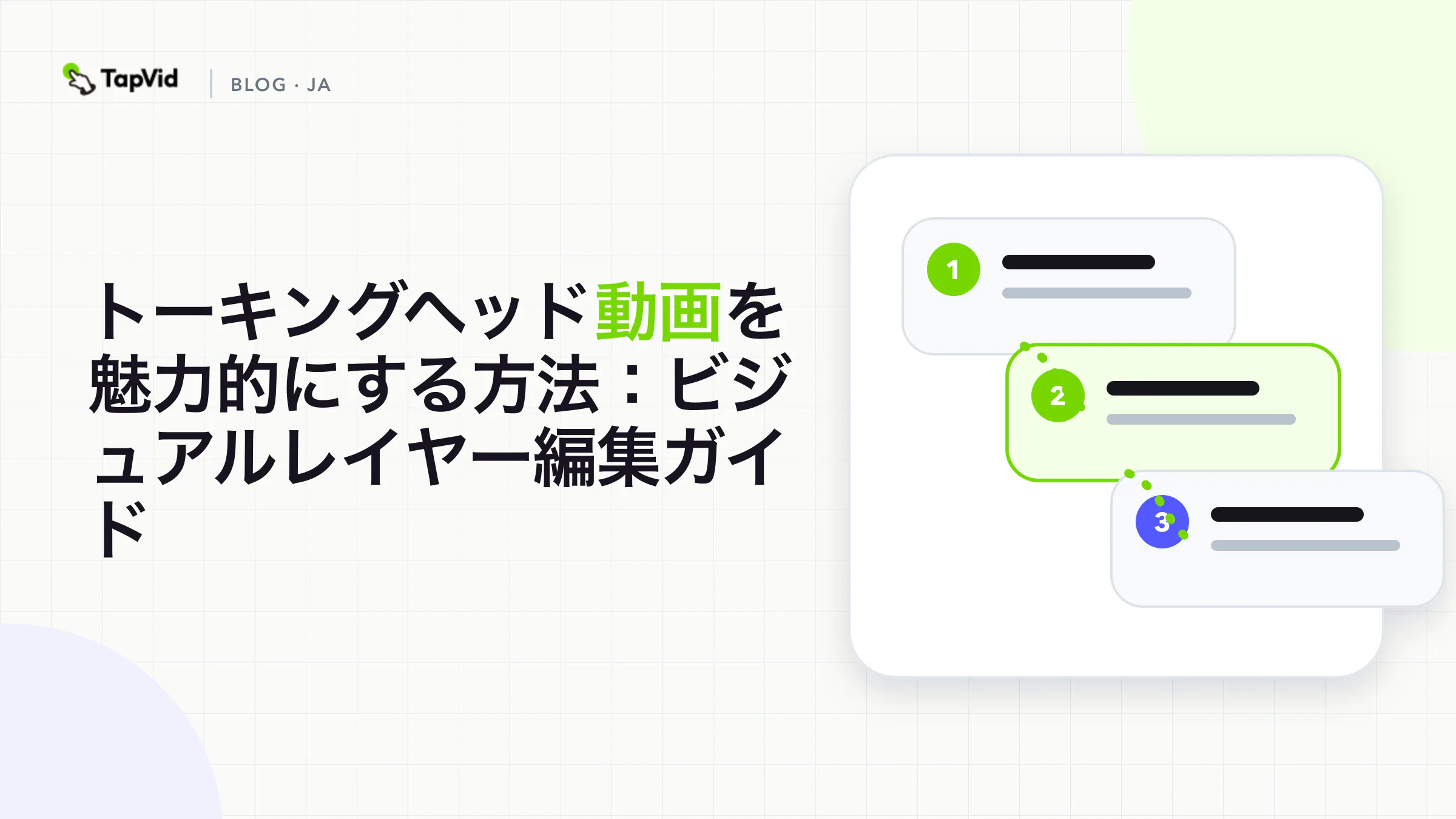 視聴者の疑問をコールアウト、レイアウト、図解、実際の文脈に対応させるトーキングヘッド動画ガイド