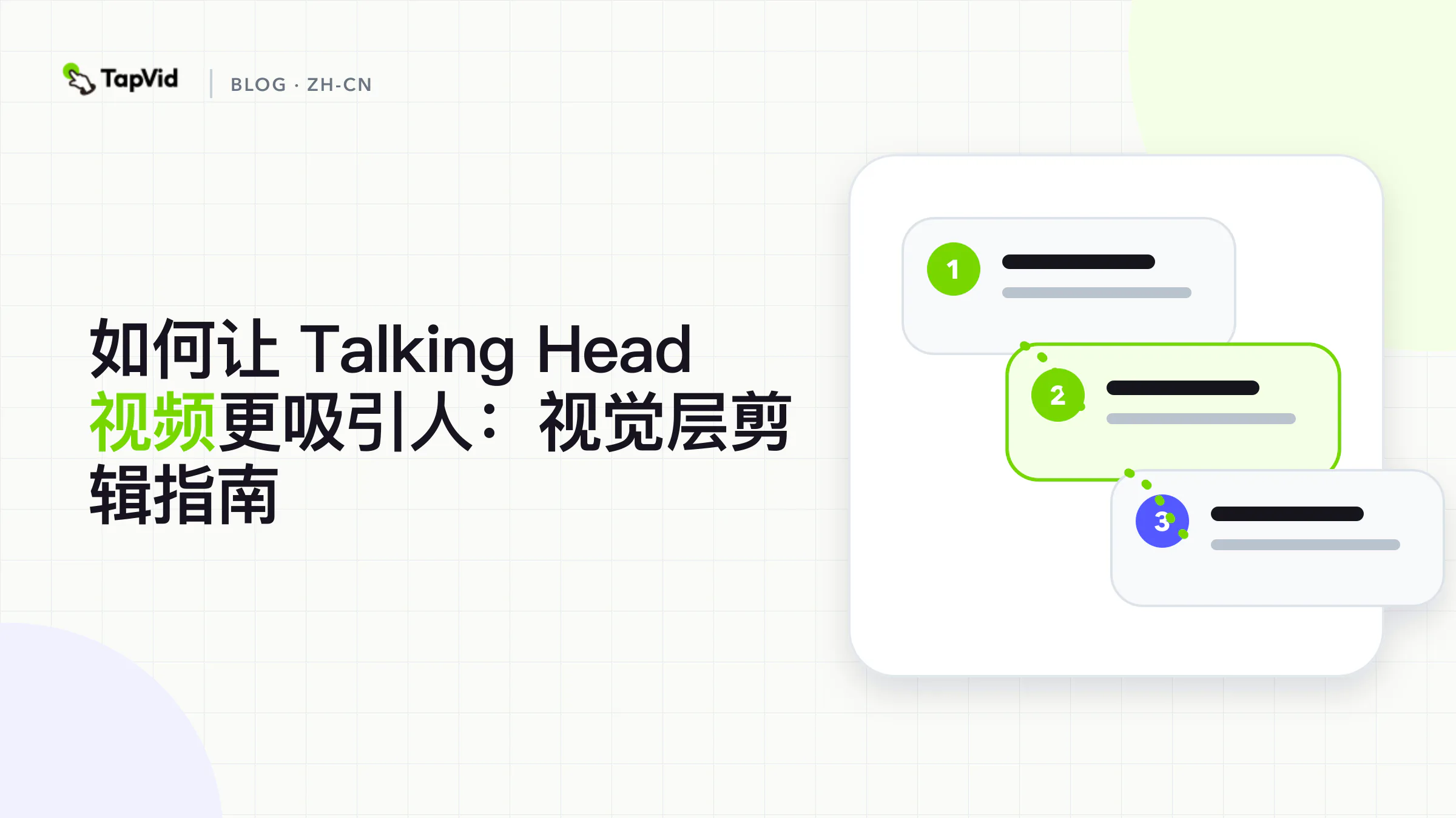 将观众问题映射到标注、版式、图解和真实语境的 talking head 视频指南