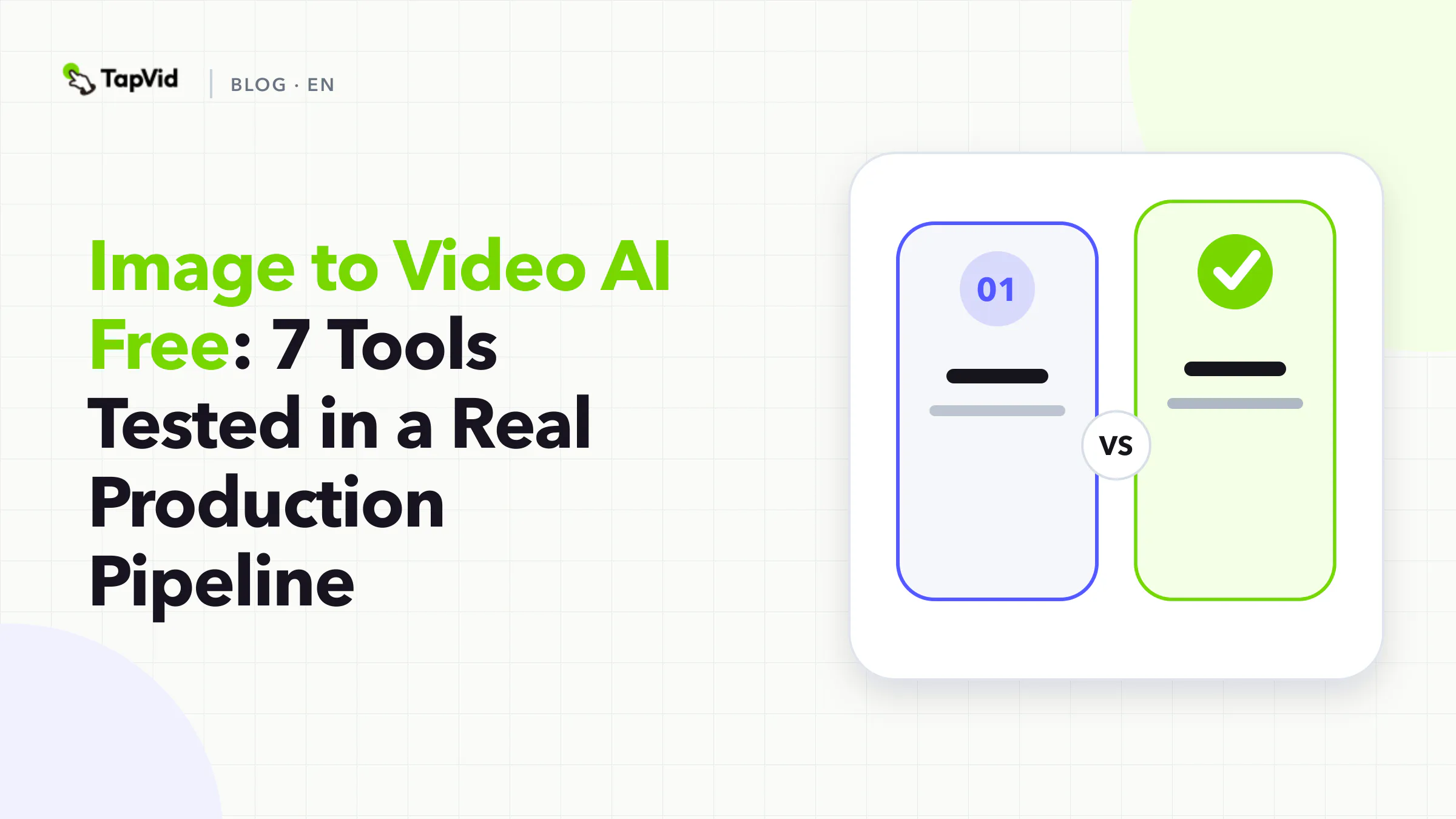 Image to video AI free: 7 tools tested
