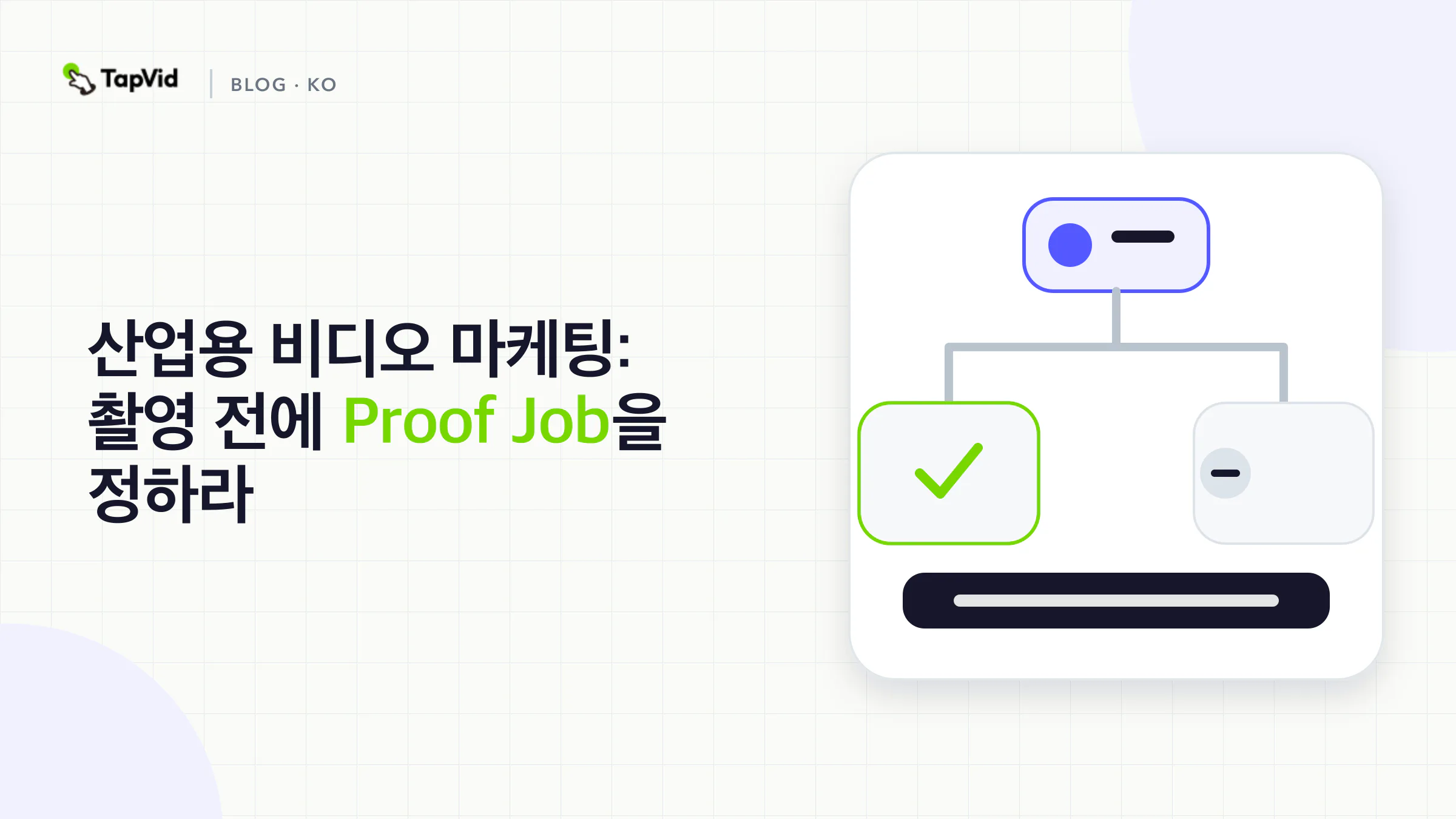 산업 비디오를 촬영하기 전에 공장 증명 직무를 하나 지정하세요.