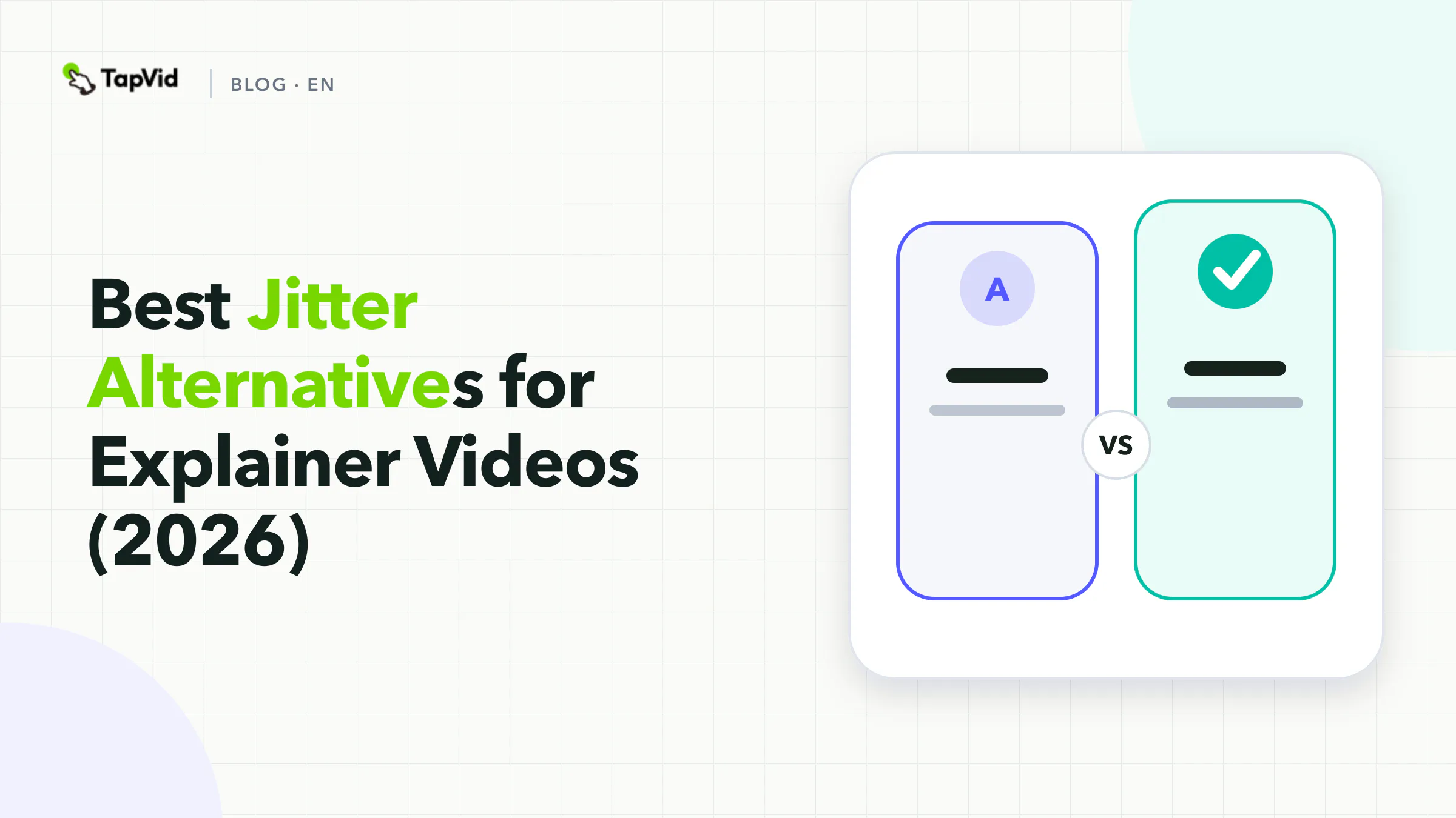 Jitter alternatives compared for motion design and explainer video workflows