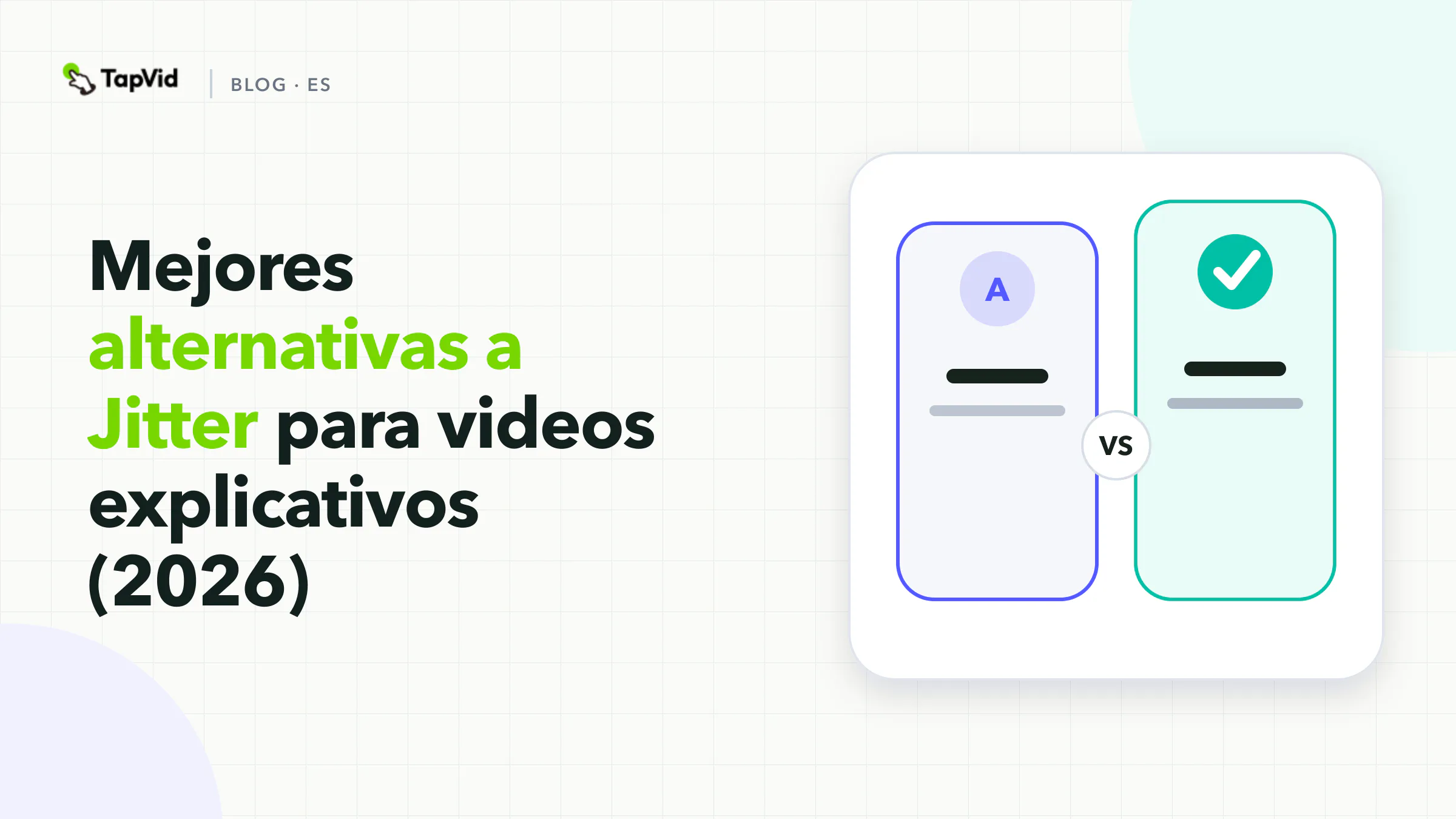 La mejor alternativa a Jitter para videos explicativos