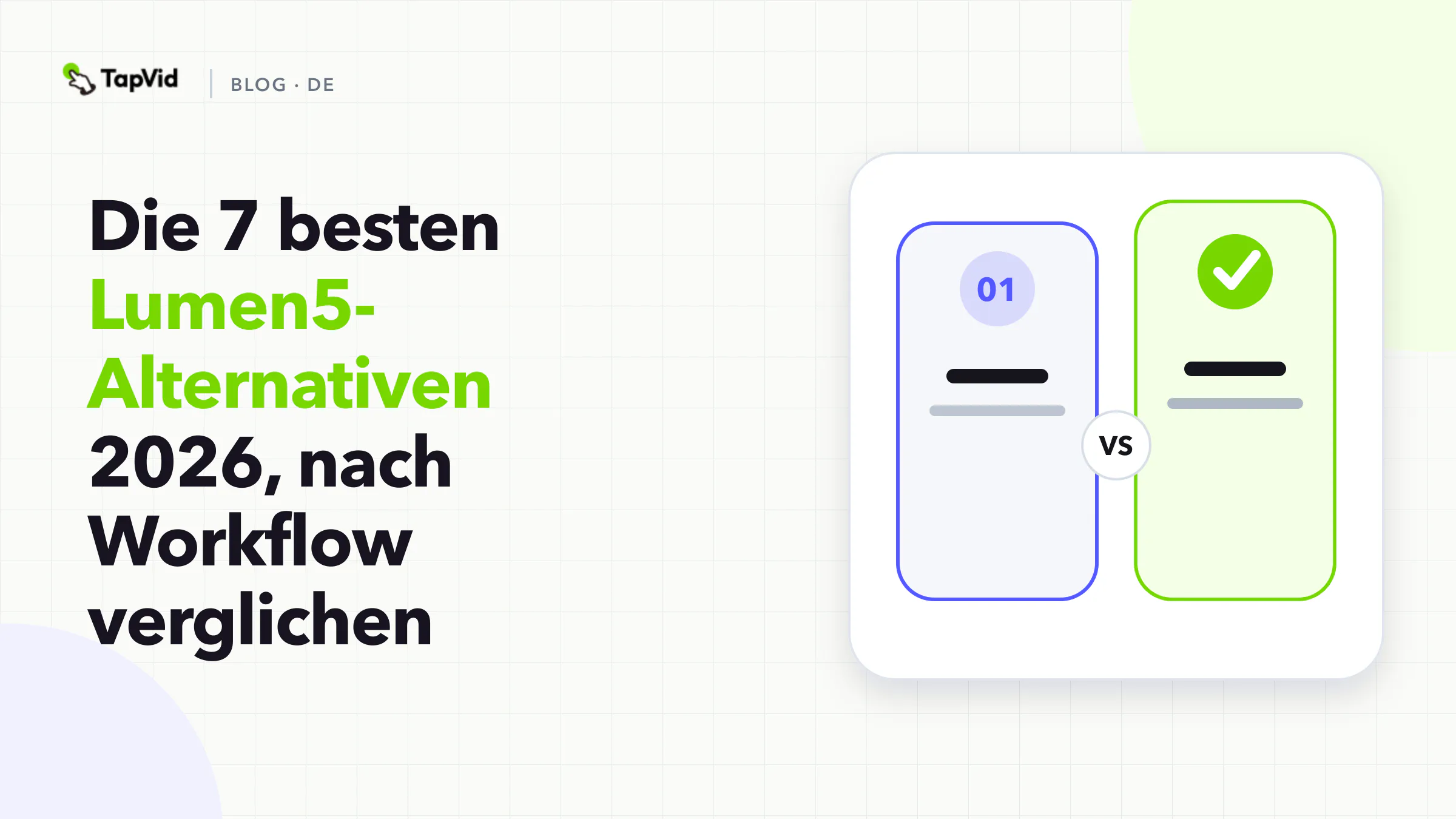 Sieben Lumen5-Alternativen im Workflow-Vergleich, darunter Motion-Erklärvideos, Wiederverwendung von Stockmaterial, Avatar-Schulungen und praktische Bearbeitung