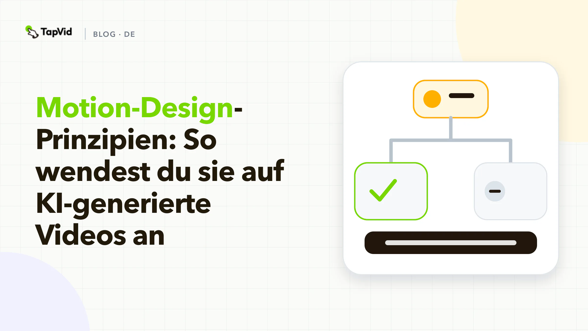 Prinzipien des Motion Designs