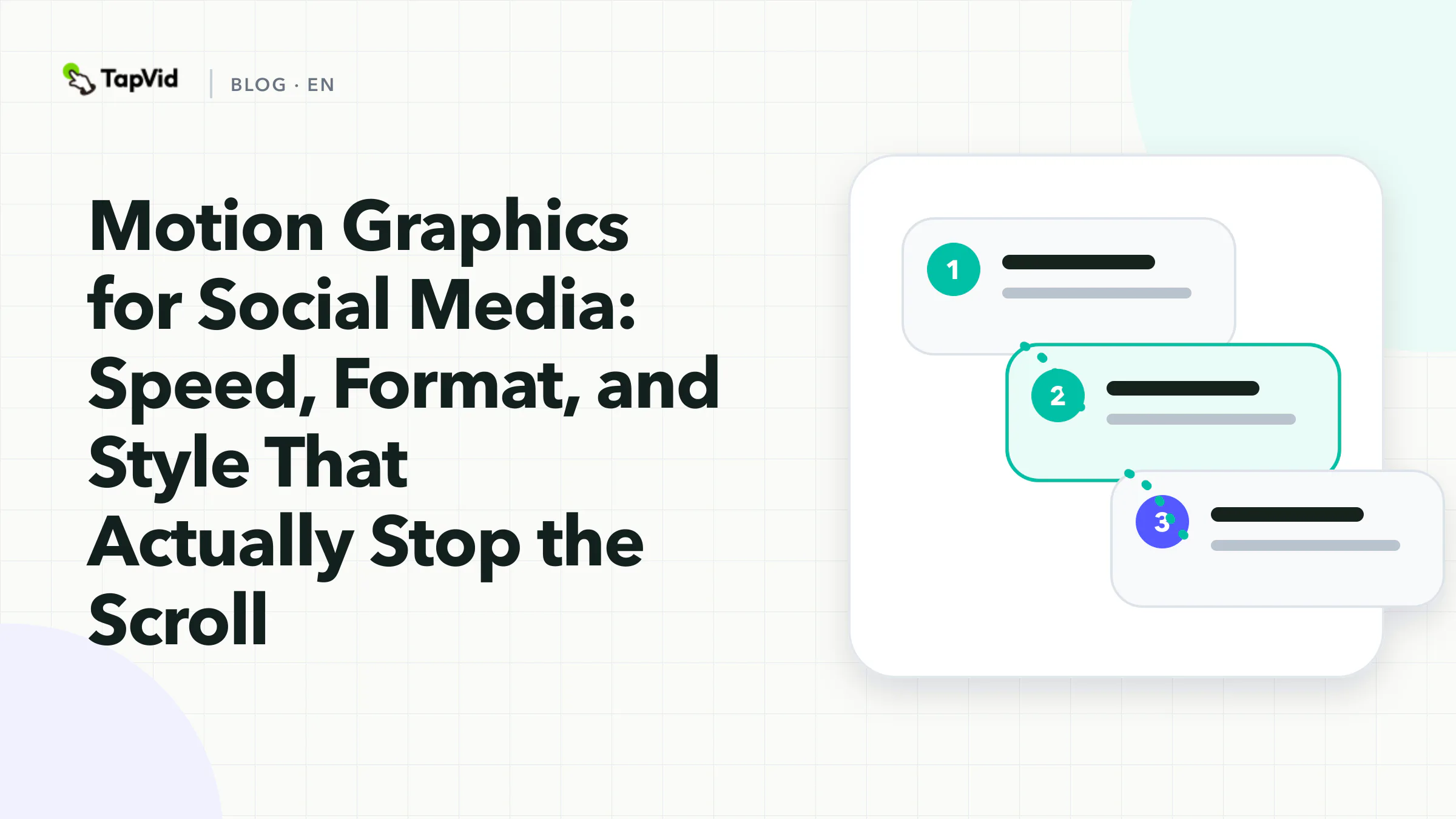 Motion Graphics for Social Media
