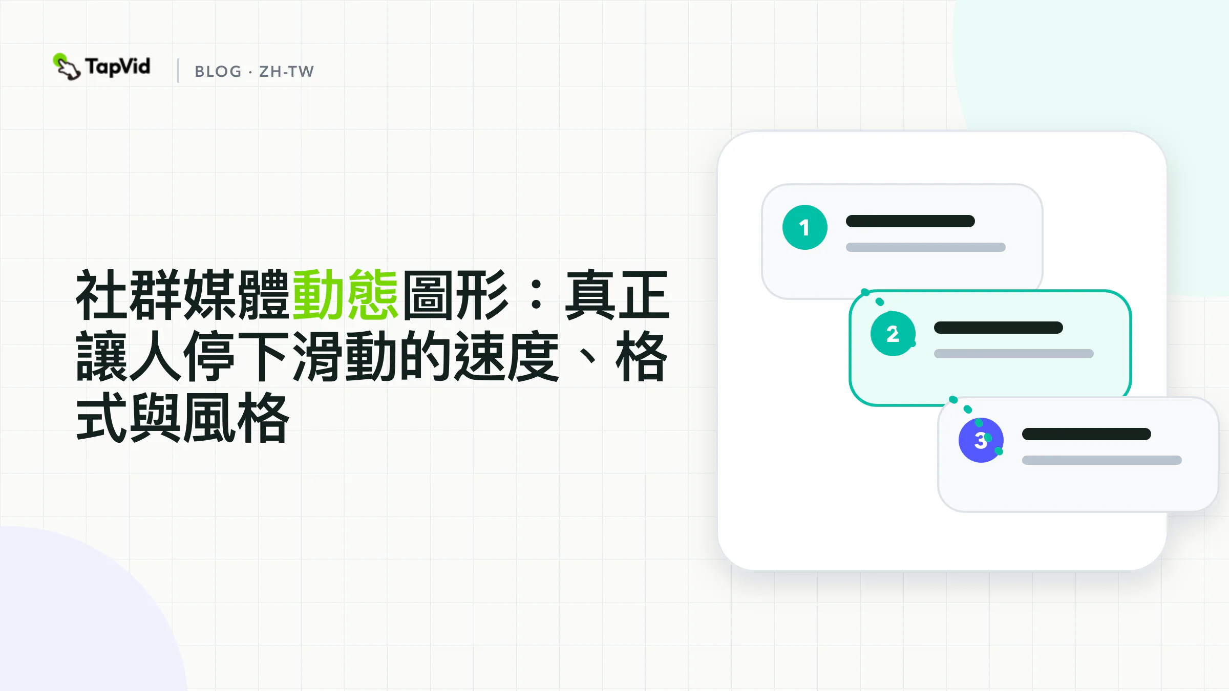 社群媒體動態圖像