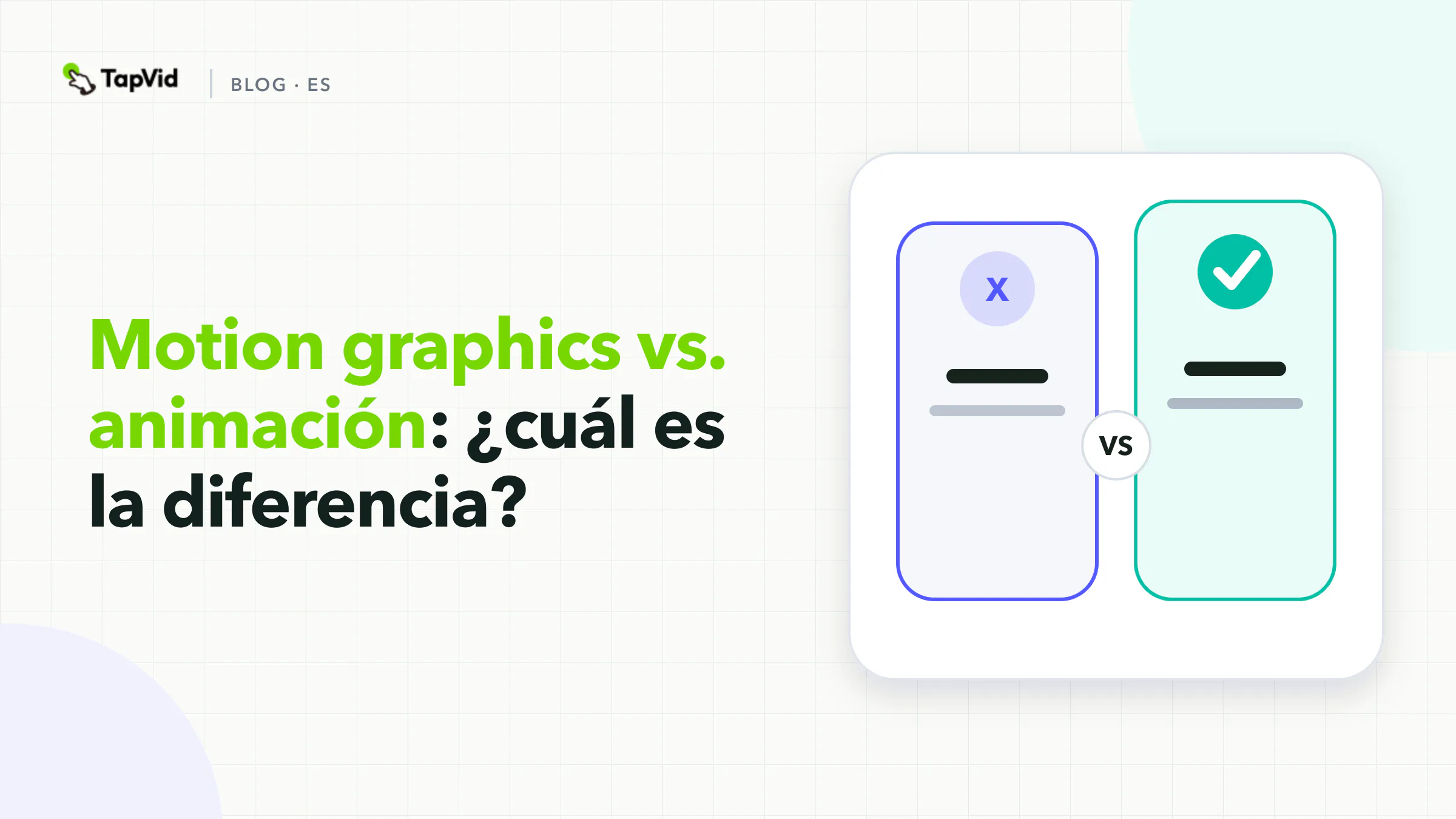 Motion graphics frente a animación: primero la información frente a primero la historia