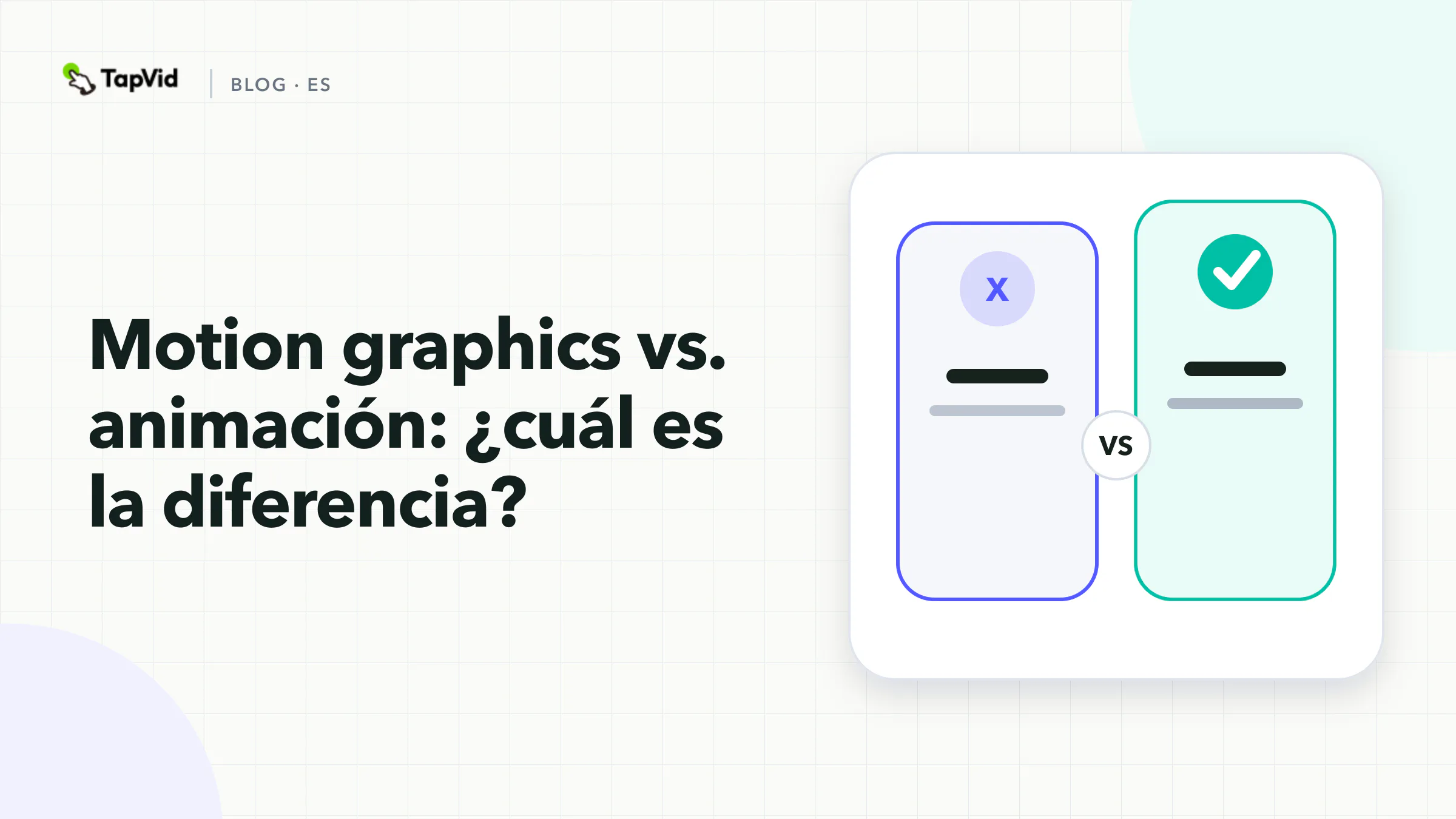 Motion graphics frente a animación: primero la información frente a primero la historia
