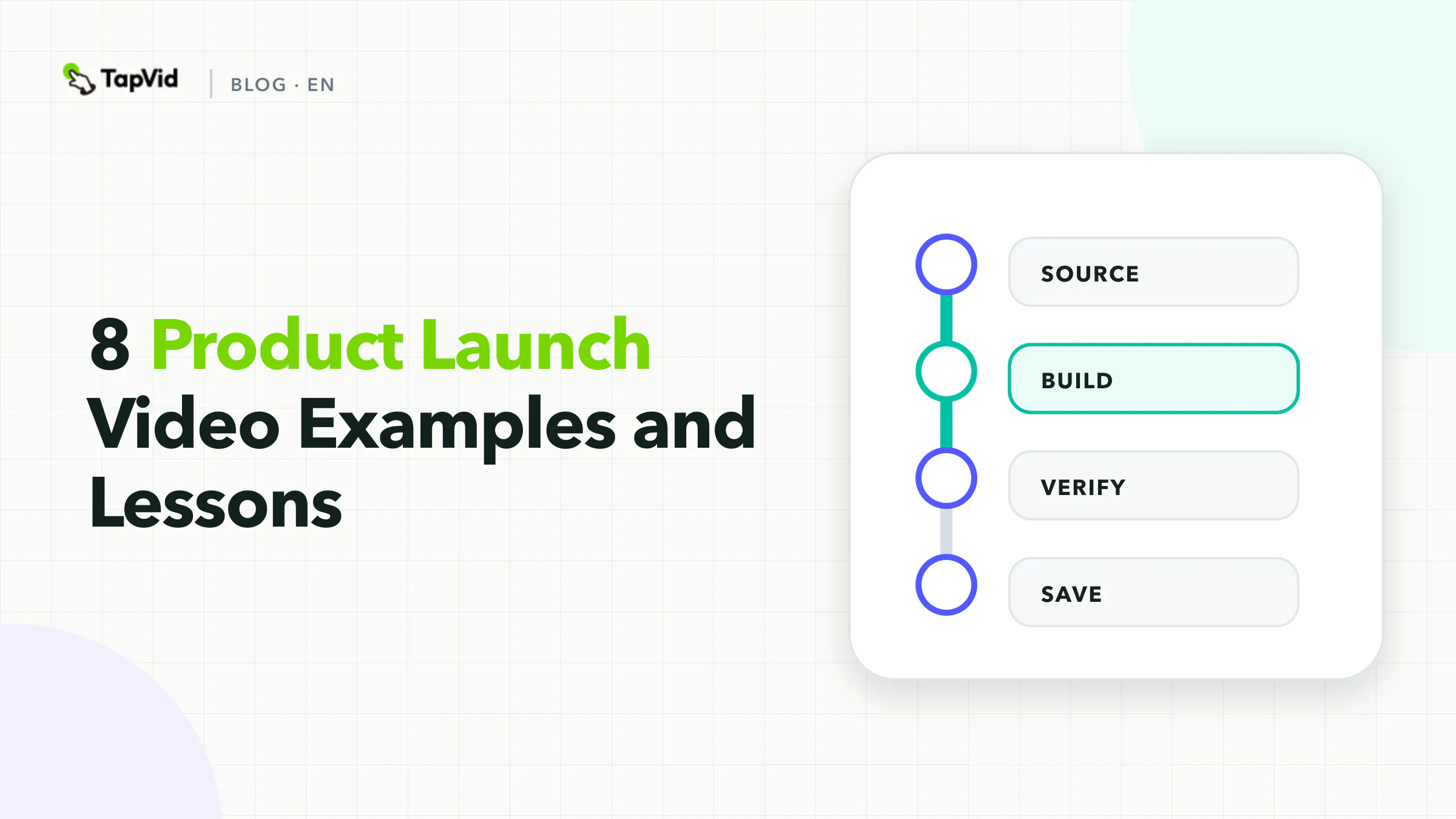 Eight product launch video examples organized by the proof each launch needs