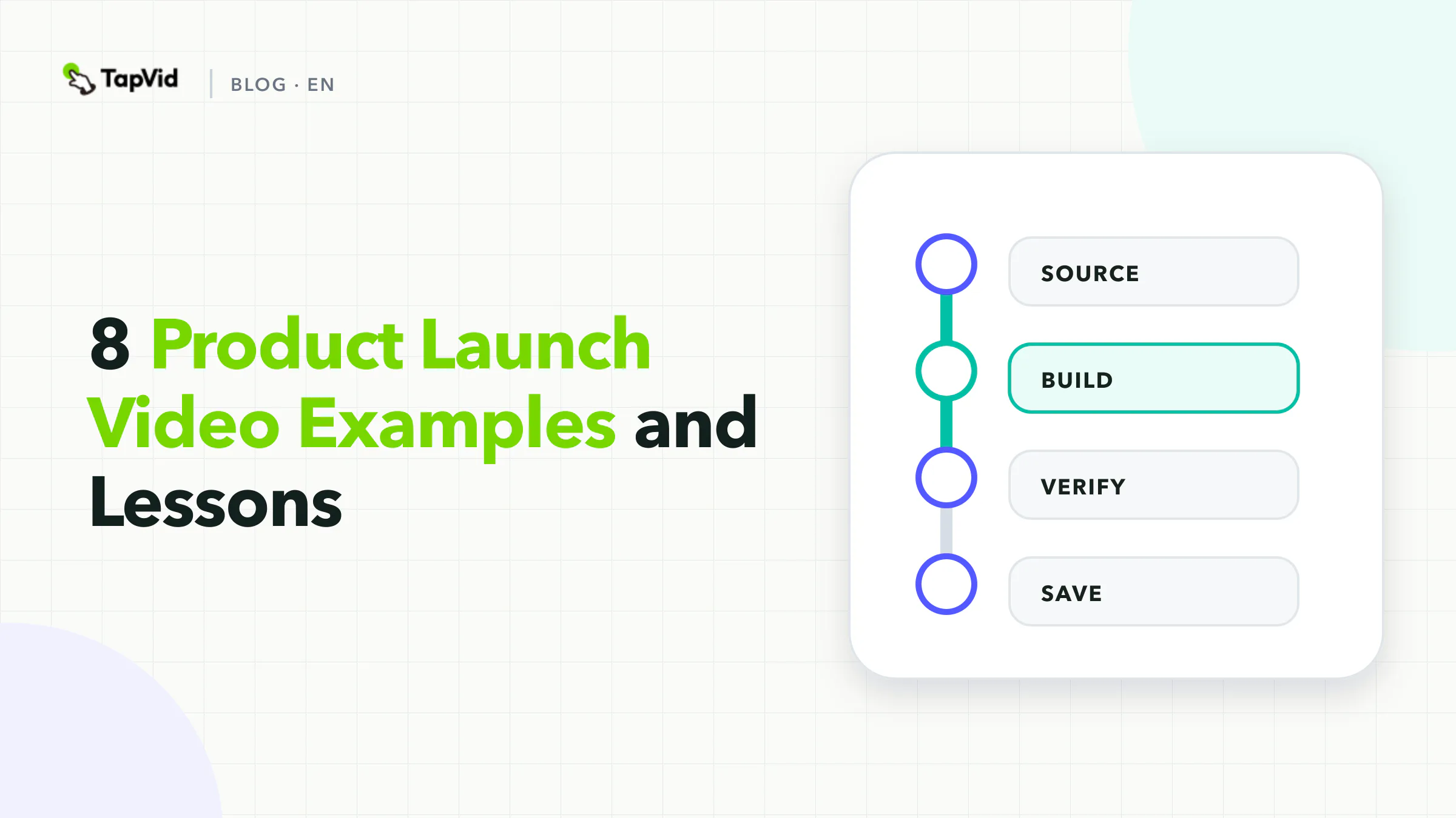 Eight product launch video examples organized by the proof each launch needs