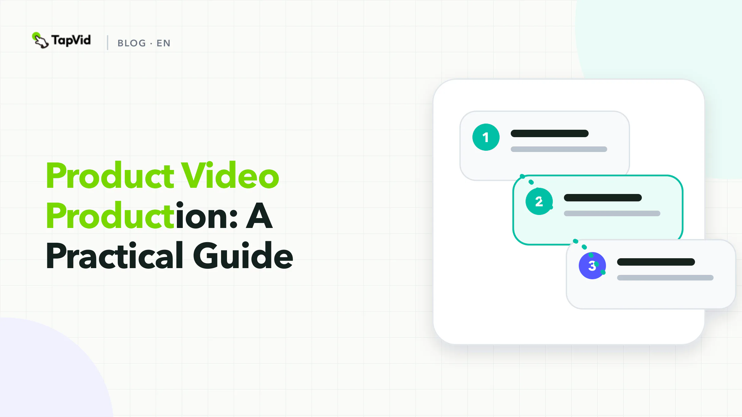 Three product video production routes selected by the dominant production constraint