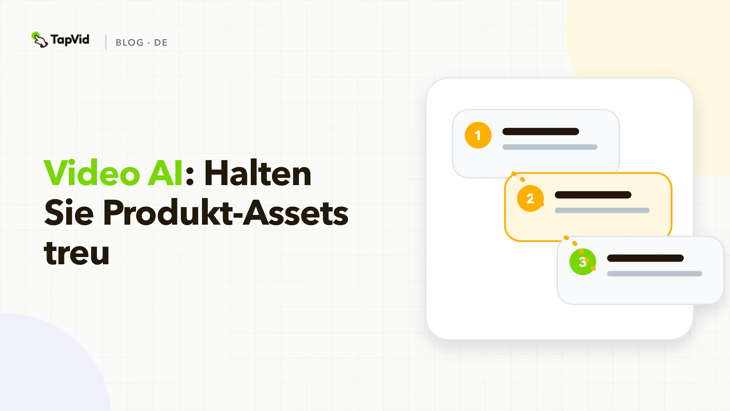 Verweis auf Video AI: Keep Product Assets Treue Workflow, Nachweise und Akzeptanzprüfungen