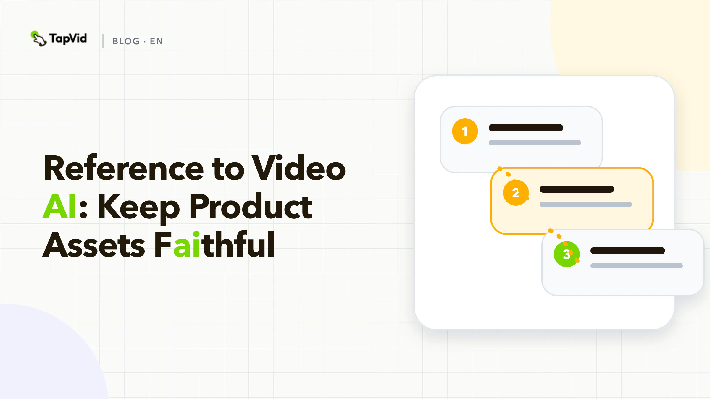 Reference to Video AI: Keep Product Assets Faithful workflow, evidence, and acceptance checks