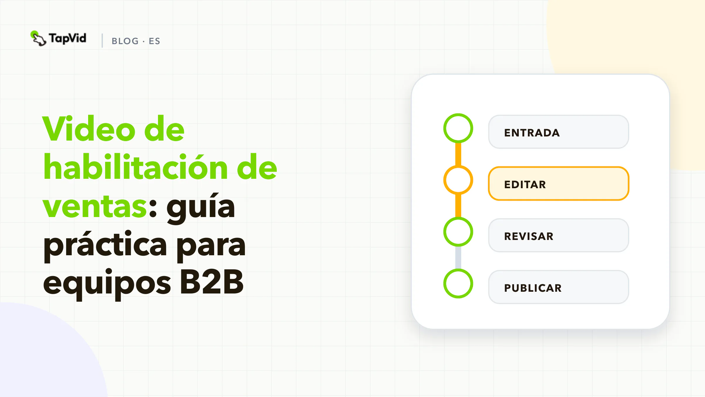 Video de habilitación de ventas: guía práctica para equipos B2B