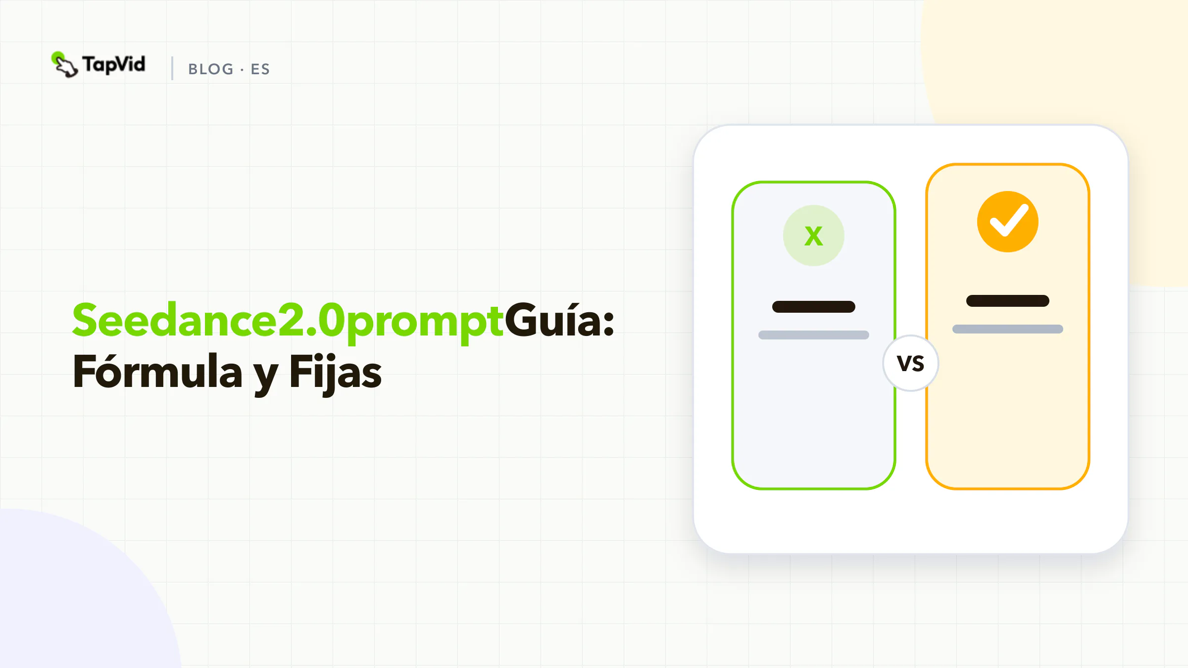 Seedance2.0promptGuía: Flujo de trabajo, pruebas y comprobaciones de aceptación de Fórmula y Arreglos