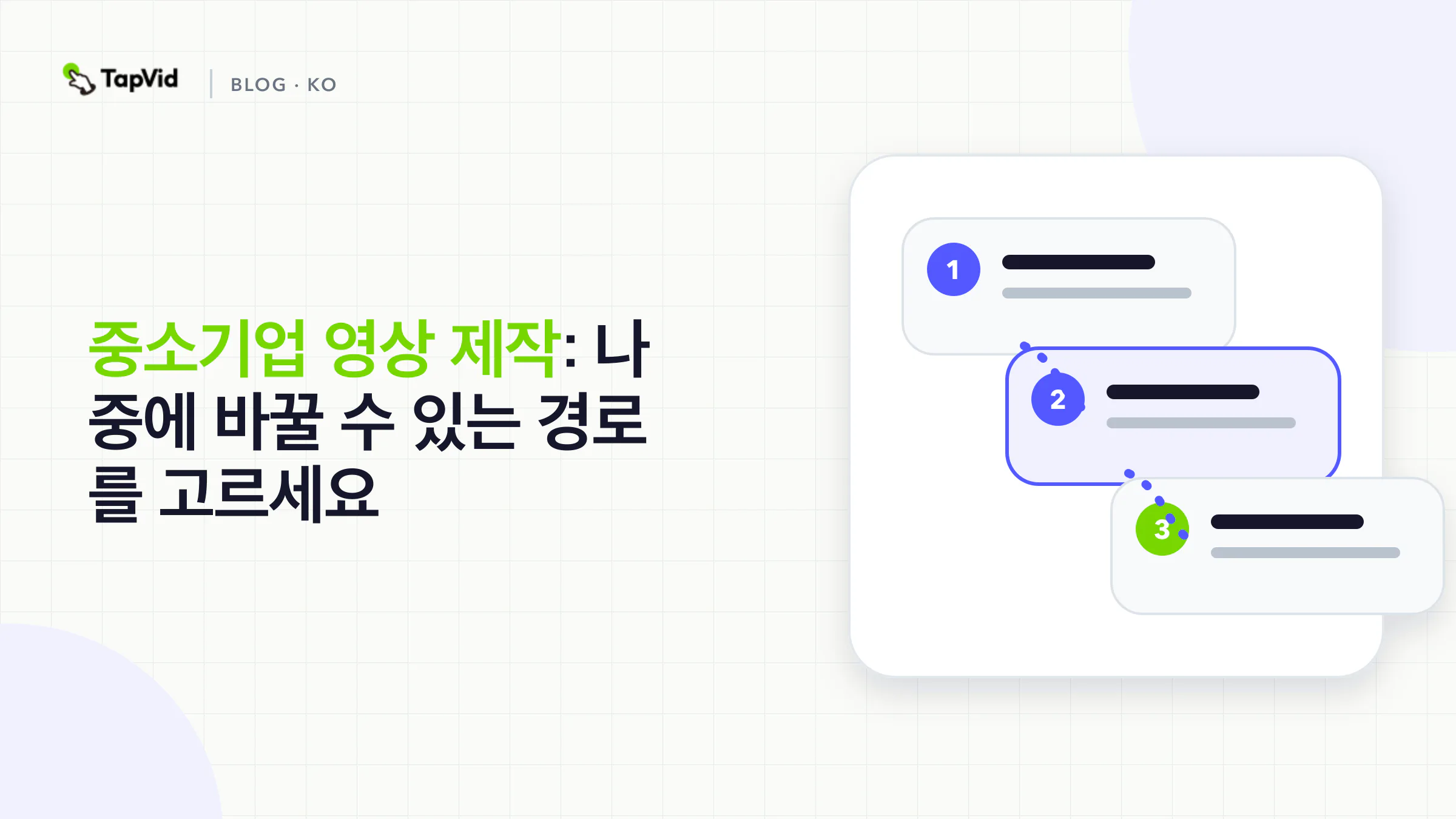 나중에 바꿀 수 있는 영상을 위한 세 가지 제작 주체 경로: 사람을 촬영하거나, 파일을 재사용하거나, 브리프를 작성하는 길