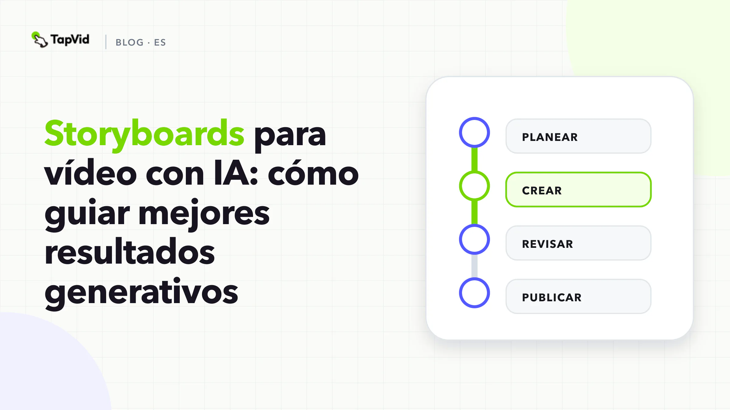 Storyboards para video con IA: orienta mejor la salida generativa