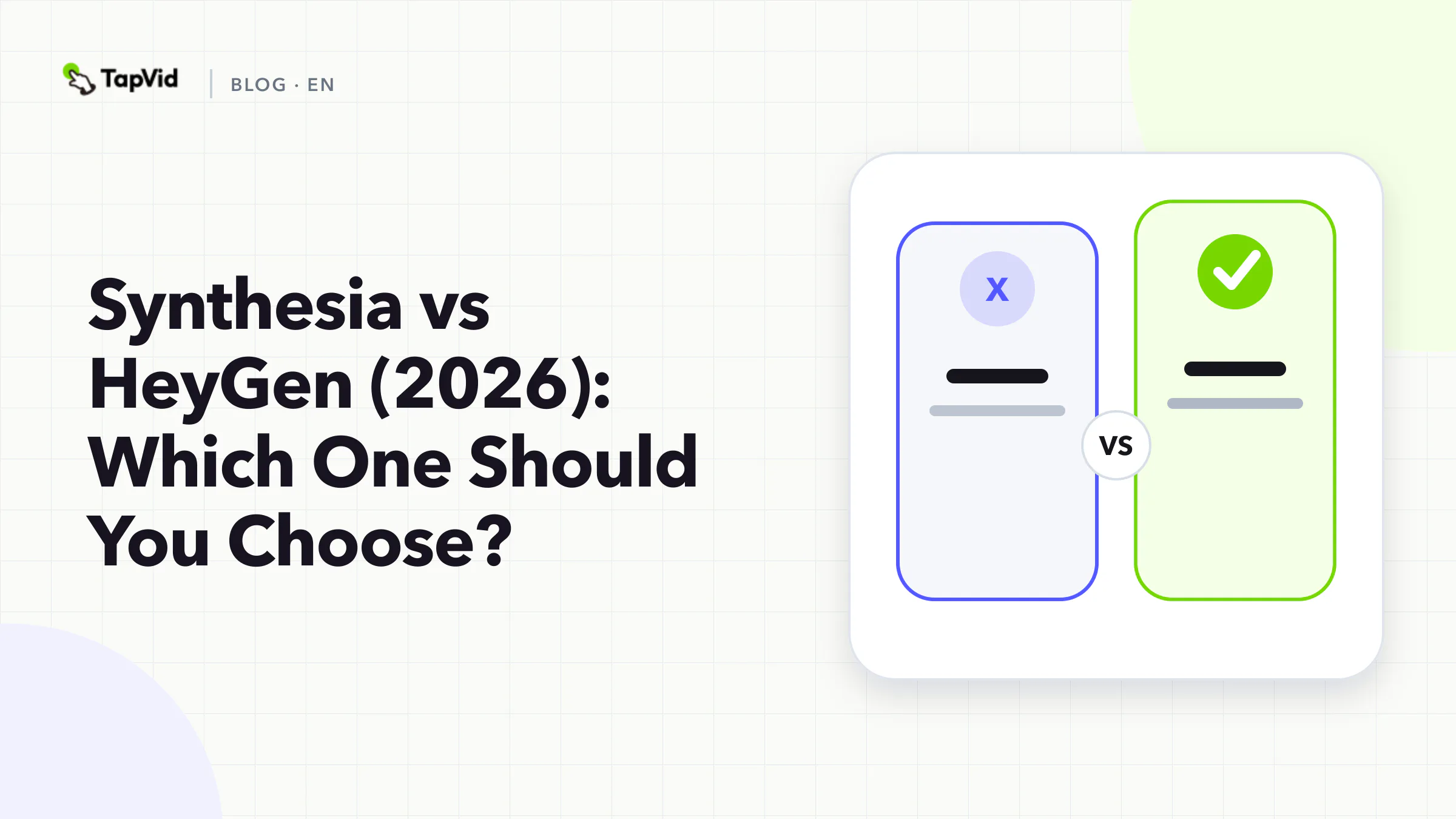 Synthesia vs HeyGen workflow comparison for training, marketing, localization, and presenter-led video
