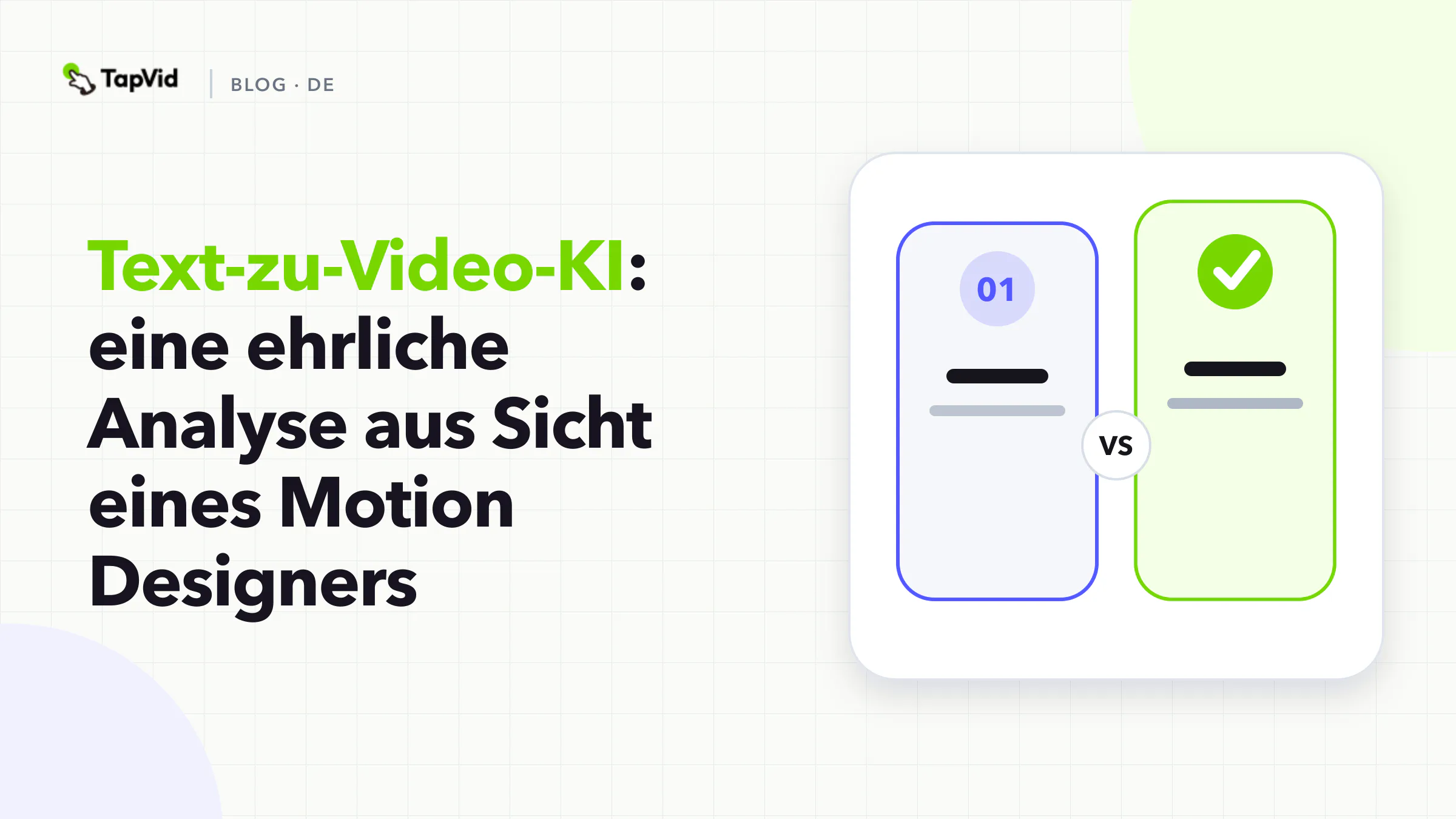 Text-zu-Video-KI: das Urteil eines Motion Designers