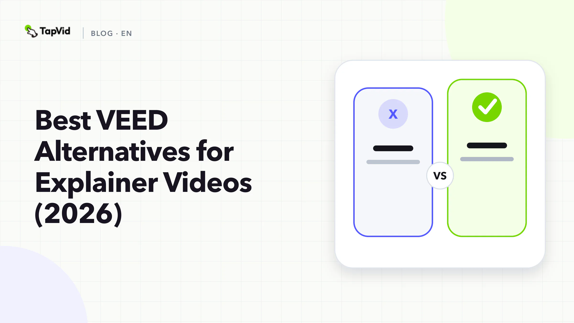 VEED alternatives compared for editing footage and generating explainer videos