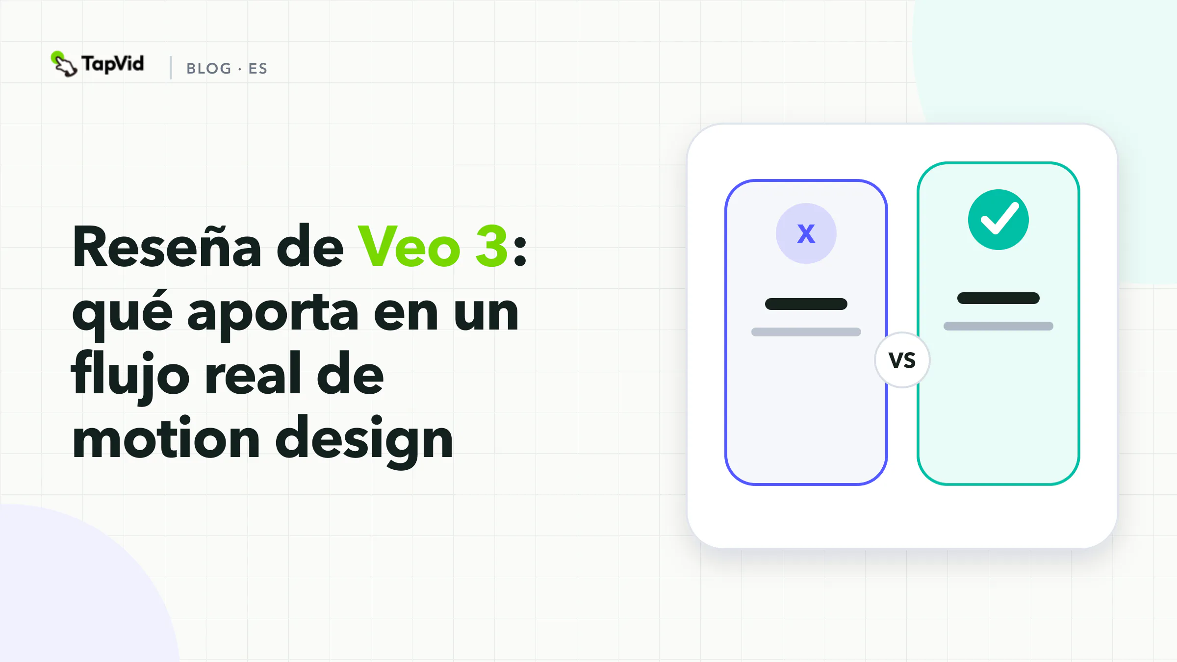 Reseña de Veo 3 en un flujo de trabajo real de diseño de movimiento