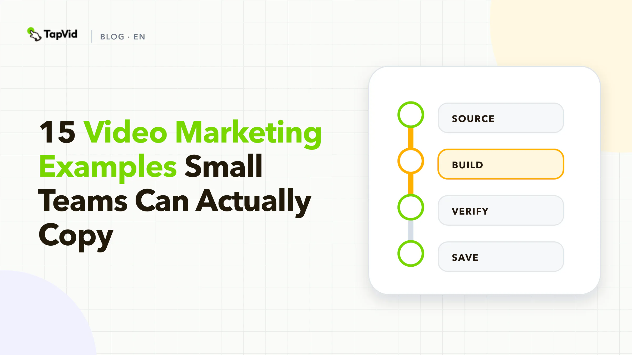 15 video marketing examples organized by the business job each one performs