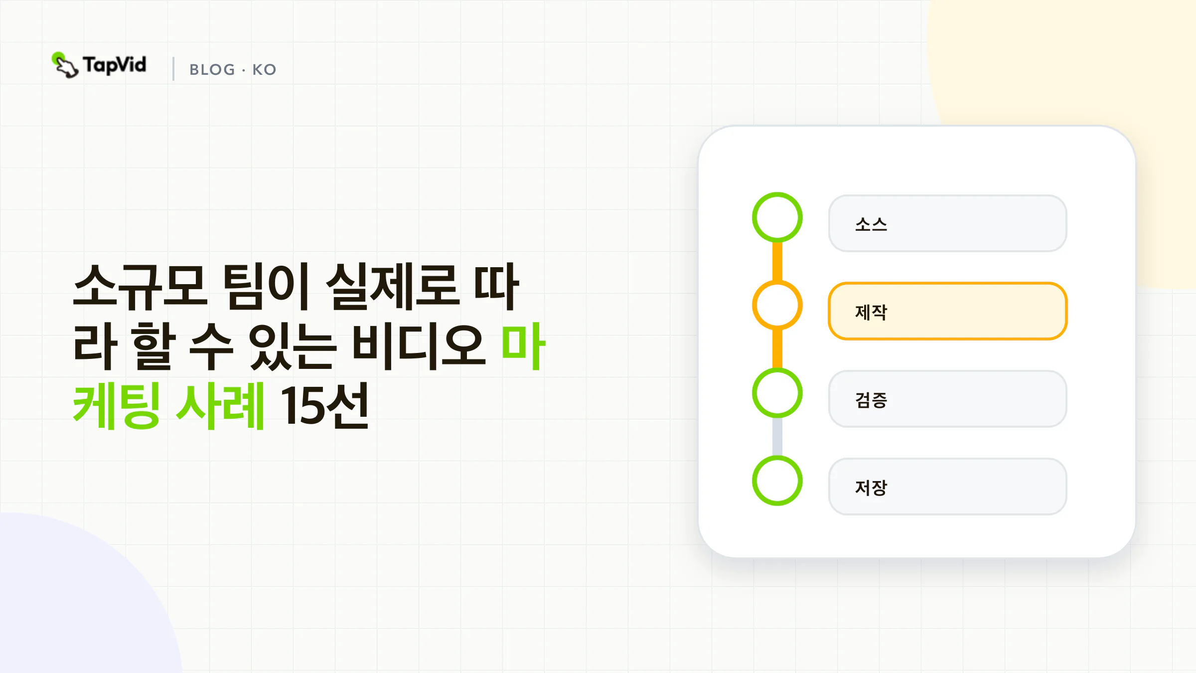 소규모 팀이 실제로 따라 할 수 있는 비디오 마케팅 사례 15선