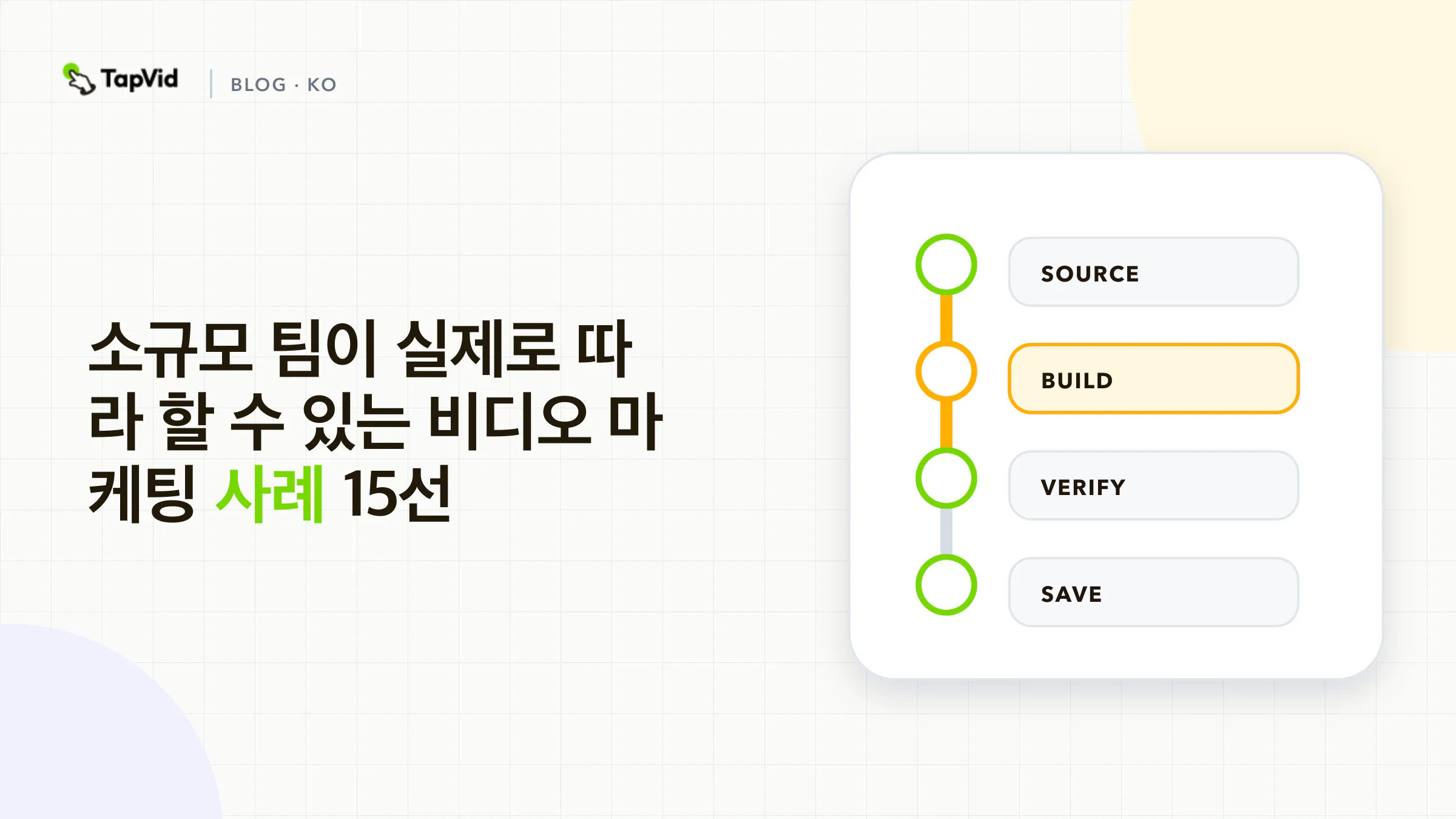 소규모 팀이 실제로 따라 할 수 있는 비디오 마케팅 사례 15선