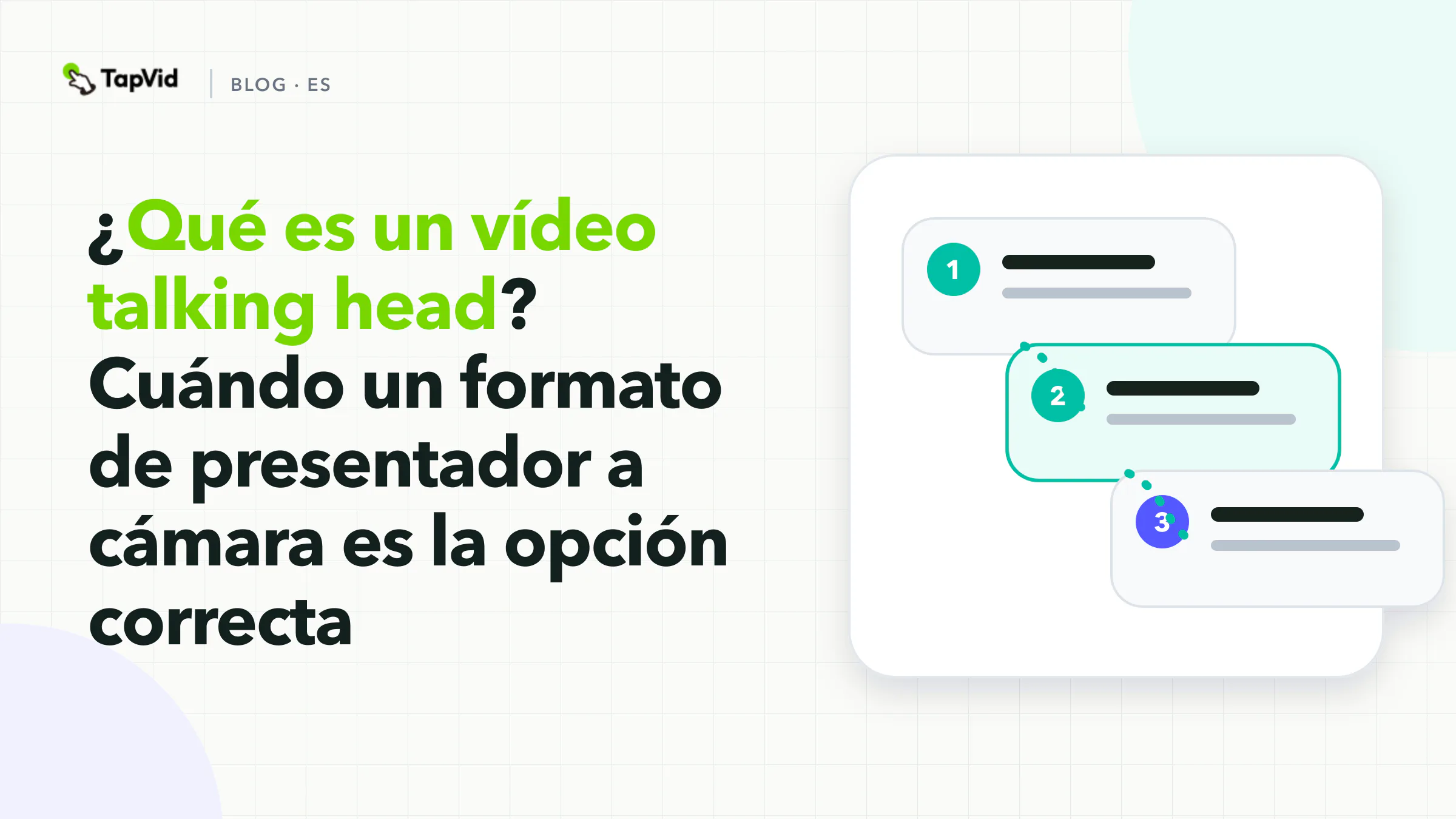 Persona, encuadre y autoría del presentador se combinan en un formato talking head.