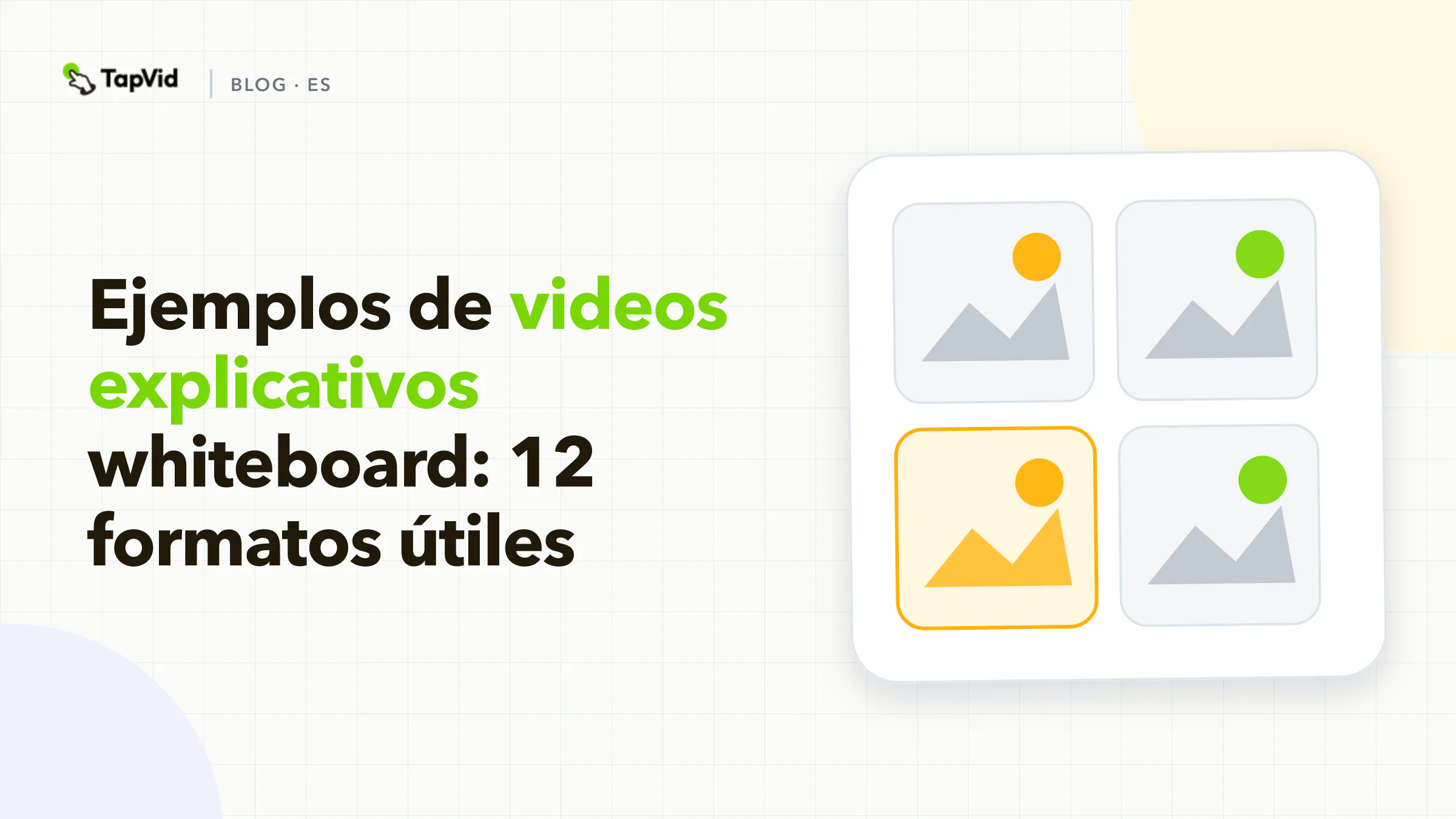Ejemplos de videos explicativos con pizarra organizados por tipo de explicación
