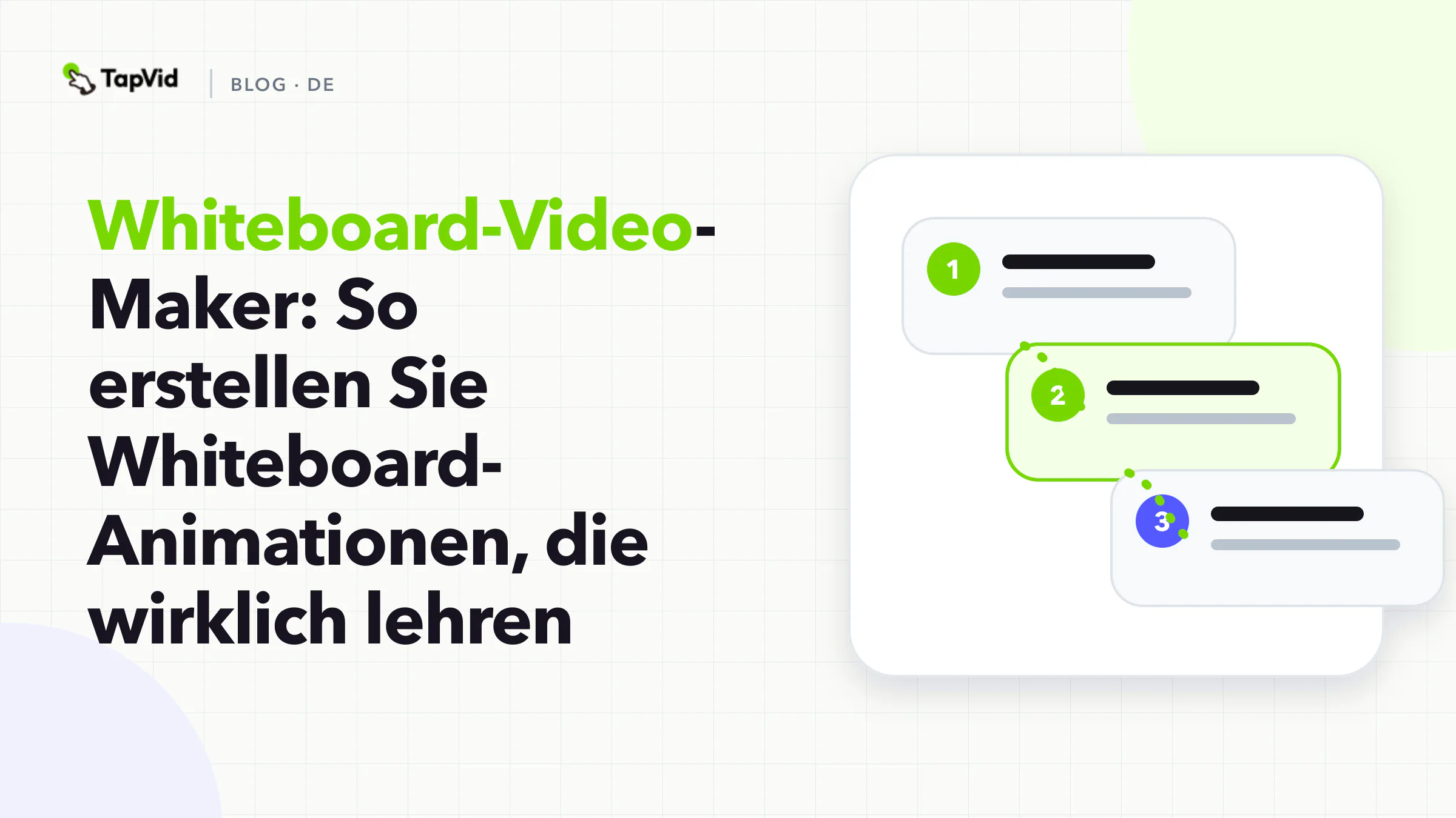 Whiteboard-Videos, die wirklich etwas vermitteln