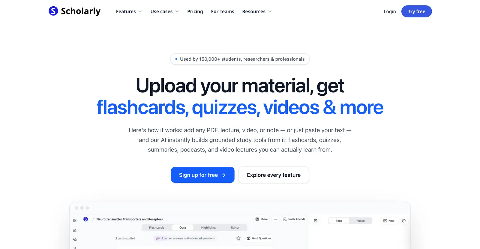 The Scholarly homepage
