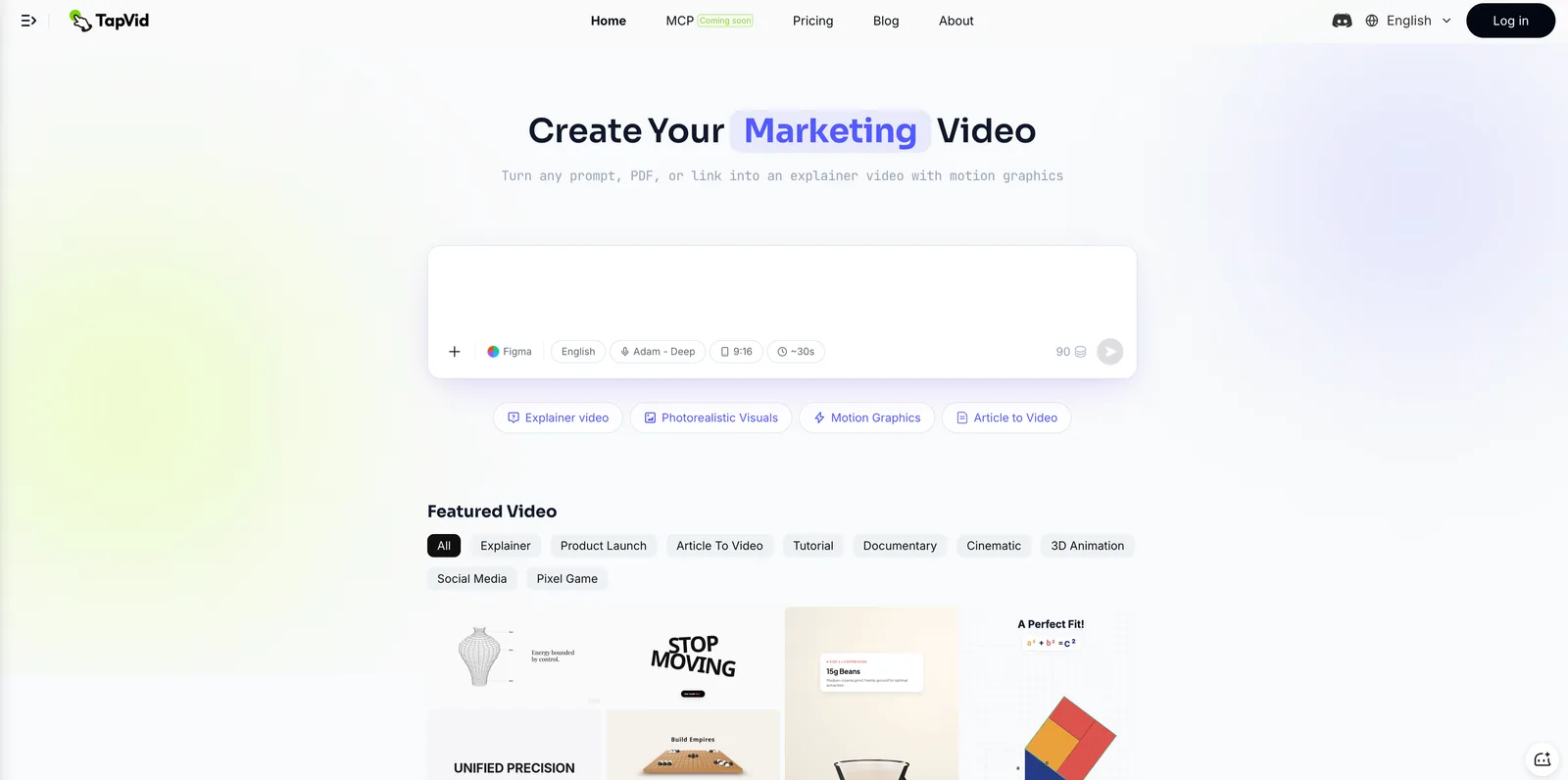 TapVid, an AI explainer video maker (tapvid.ai)