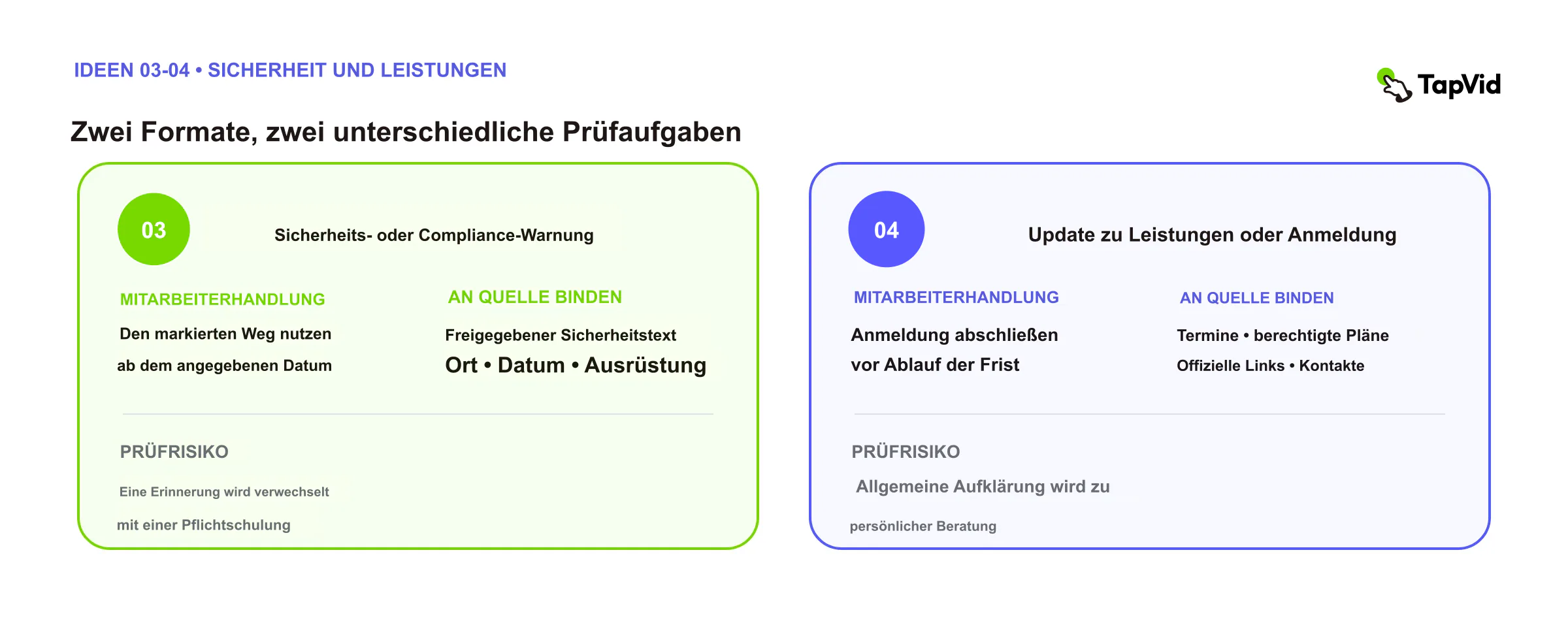 Sicherheitswarnung und Benefits-Update: Handlung, gesperrte Quelle und Prüfungsrisiko