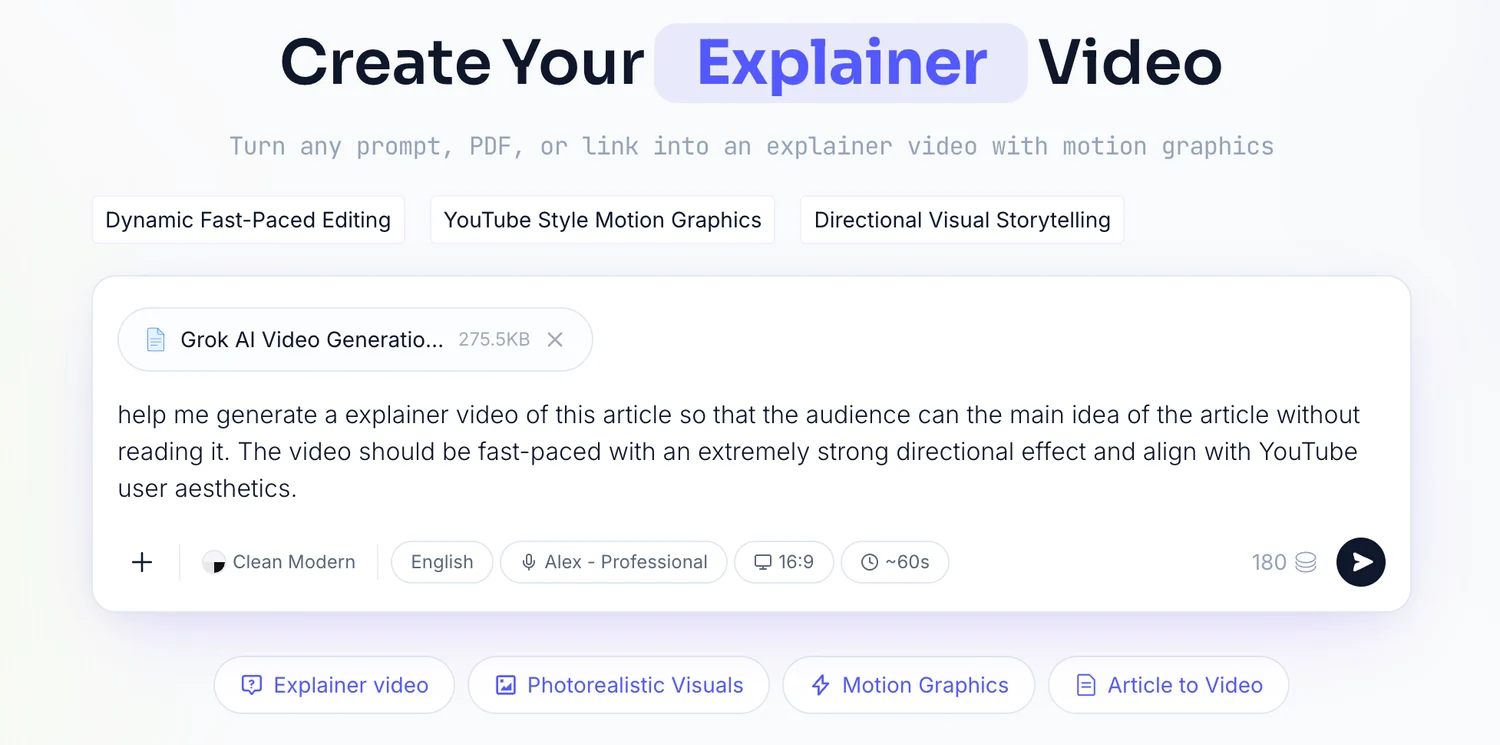 1. TapVid: best for source-grounded explainer videos